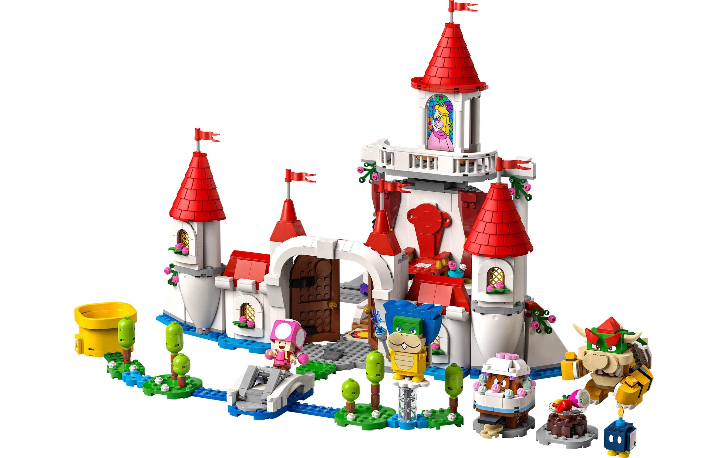 LEGO® Konstruktionsspielsteine »LEGO Super Mario Pilz-Palast Erw«, (1216 St.)