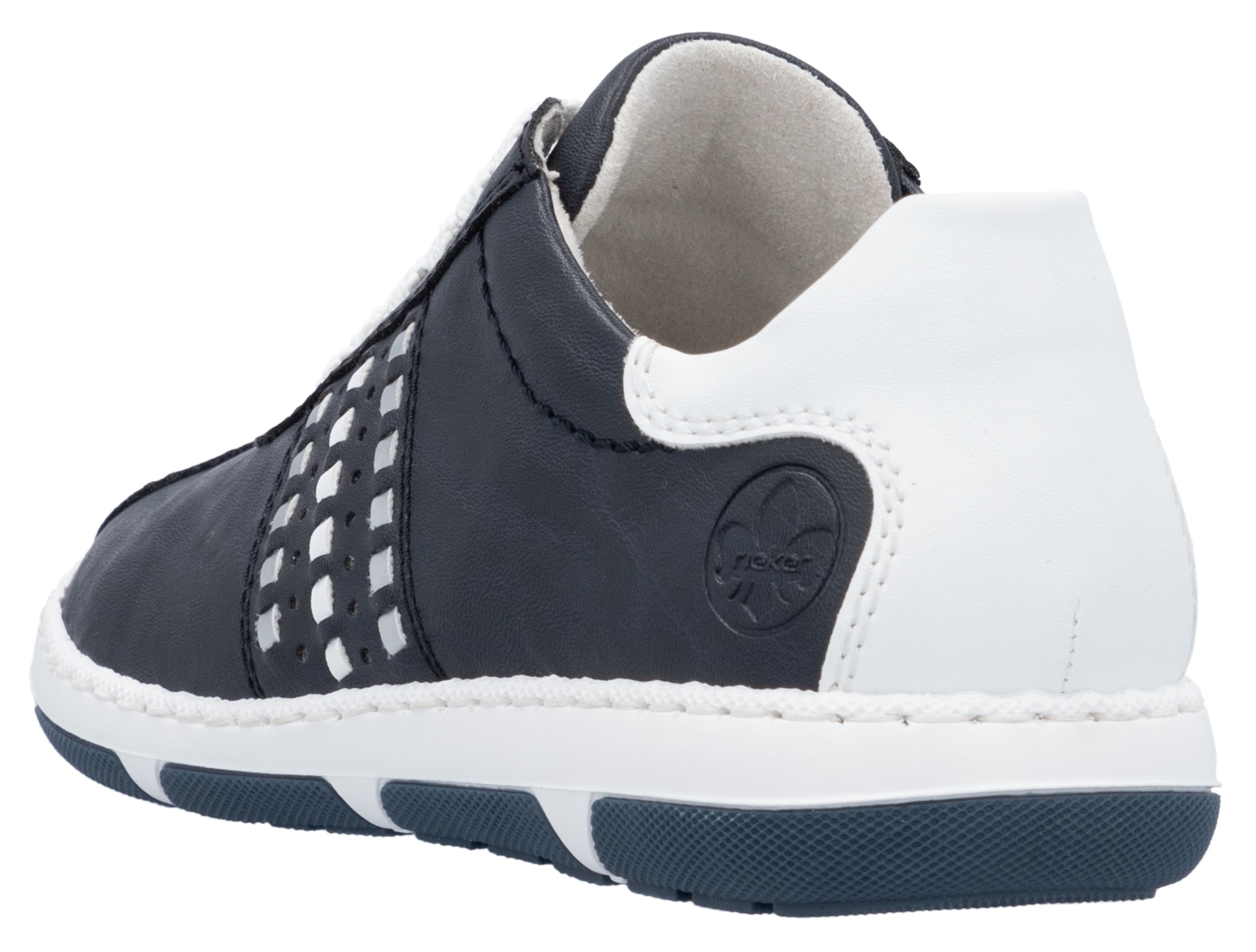 Rieker Sneaker  , Halbschuh, Freizeitschuh, Schnürschuh mit gepolstertem Schaftrand