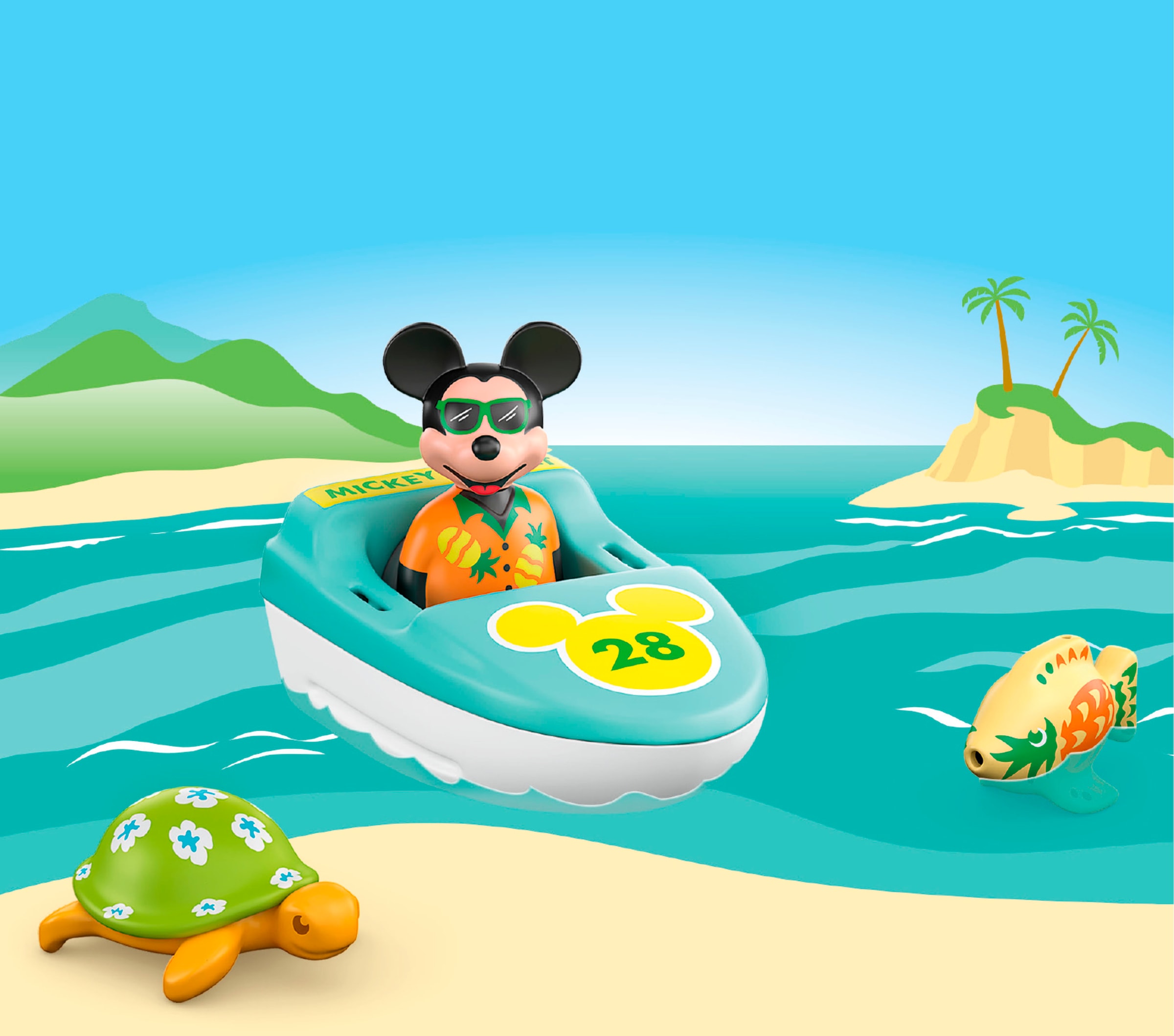 Playmobil® Konstruktions-Spielset »Mickys Bootstour (71707), JUNIOR & Disney« Made in Europe