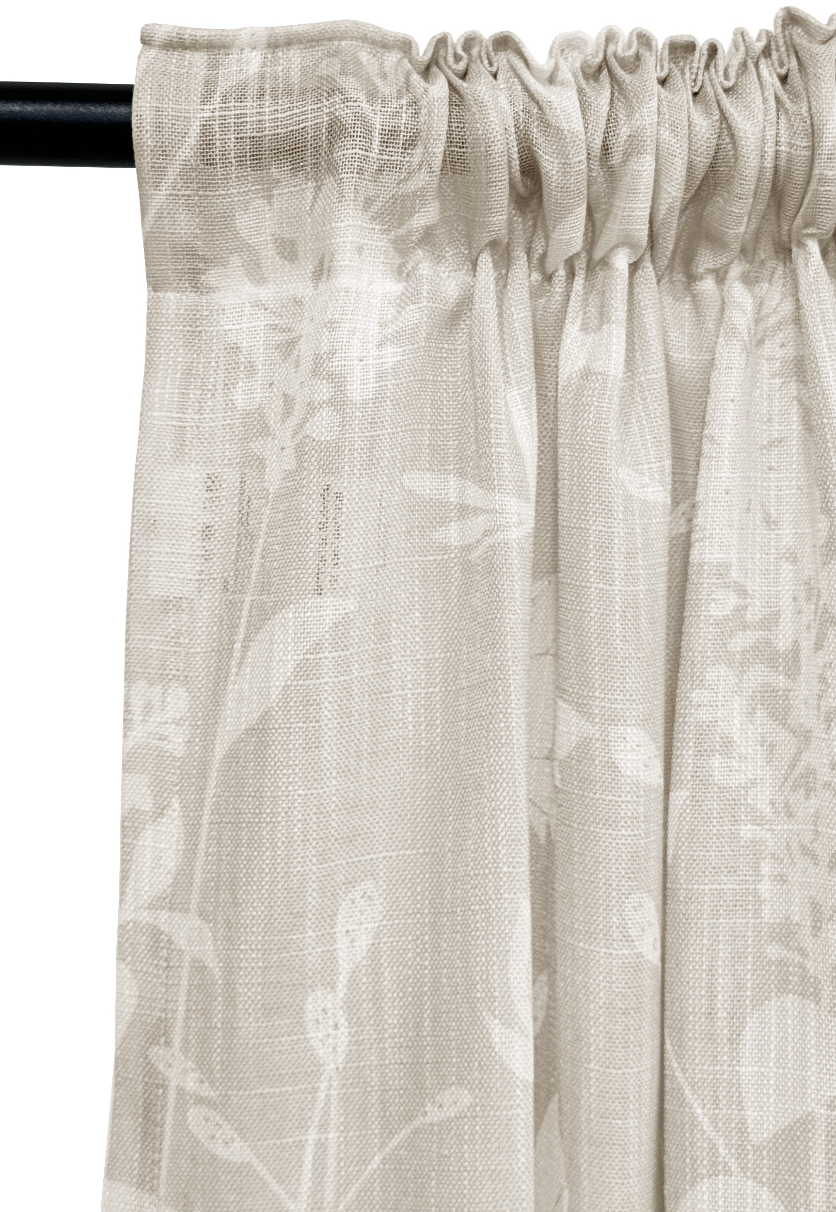 GOODproduct Gardine »Linnah« Multifunktionsband 1 Stk. tlg. halbtransparent, strukturiert, Wohnzimmer, Schlafzimmer, Esszimmer,