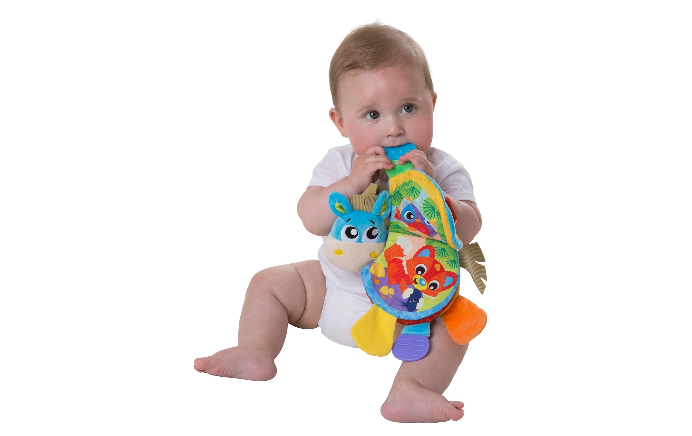 Playgro Lernspielzeug »Bilderbuch Pferd Klipp Klapp«