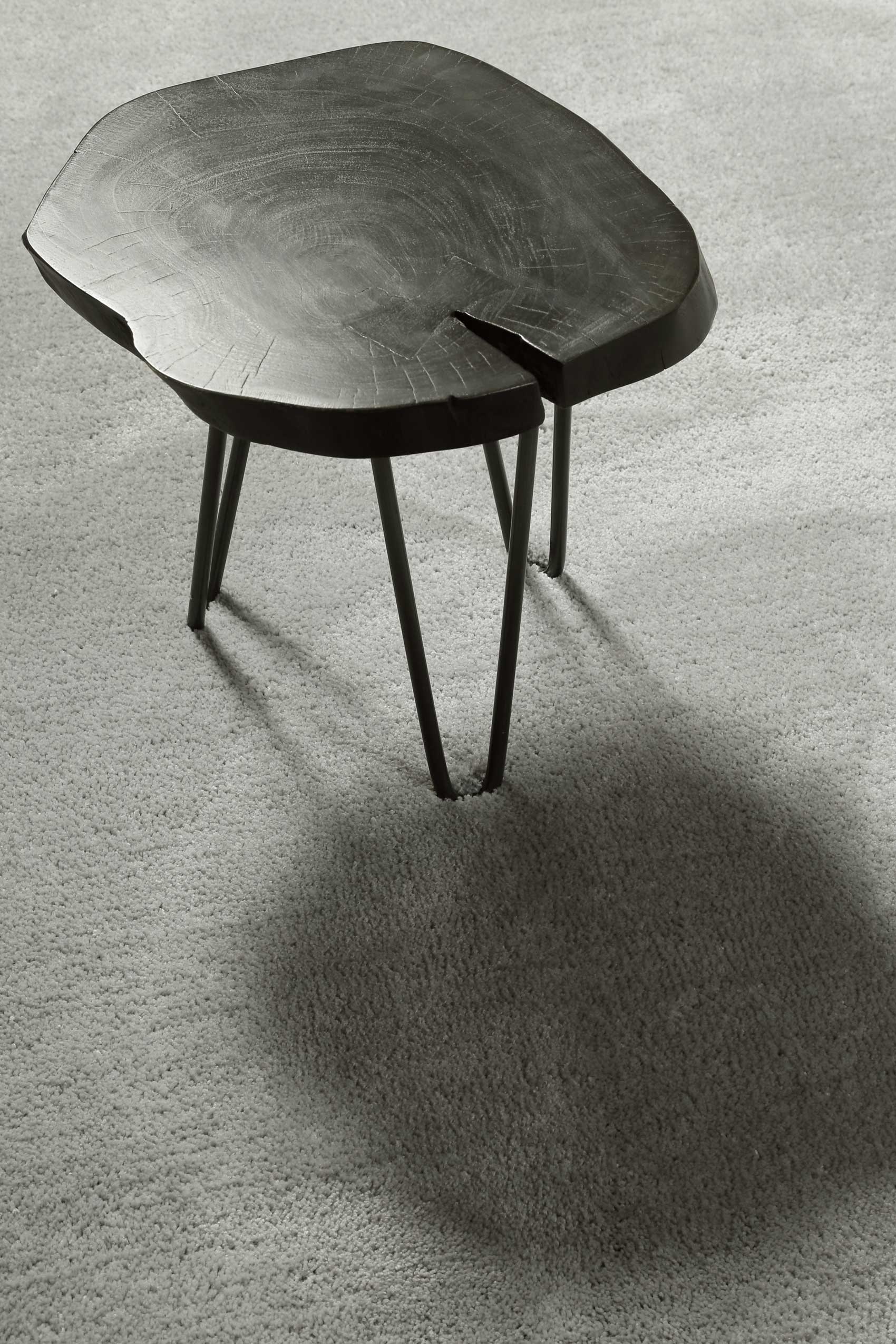 Homie Living Tapis »Pisa« Rond 25 mm Höhe Hochflor, Microfaser, uni, weich, Shaggy, Wohnzimmer, Schlafzimmer