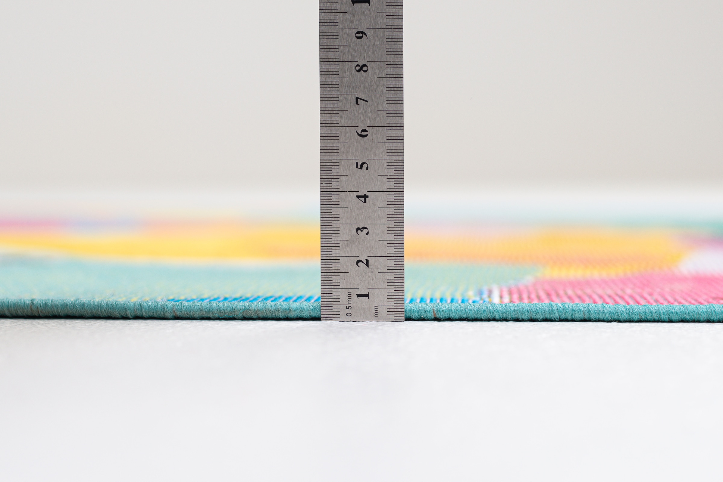 Sansibar Teppich »Rantum Beach SA-022« rechteckig 5 mm Höhe Flachgewebe, modernes Design, Motiv Möven, In- & Outdoor geeignet
