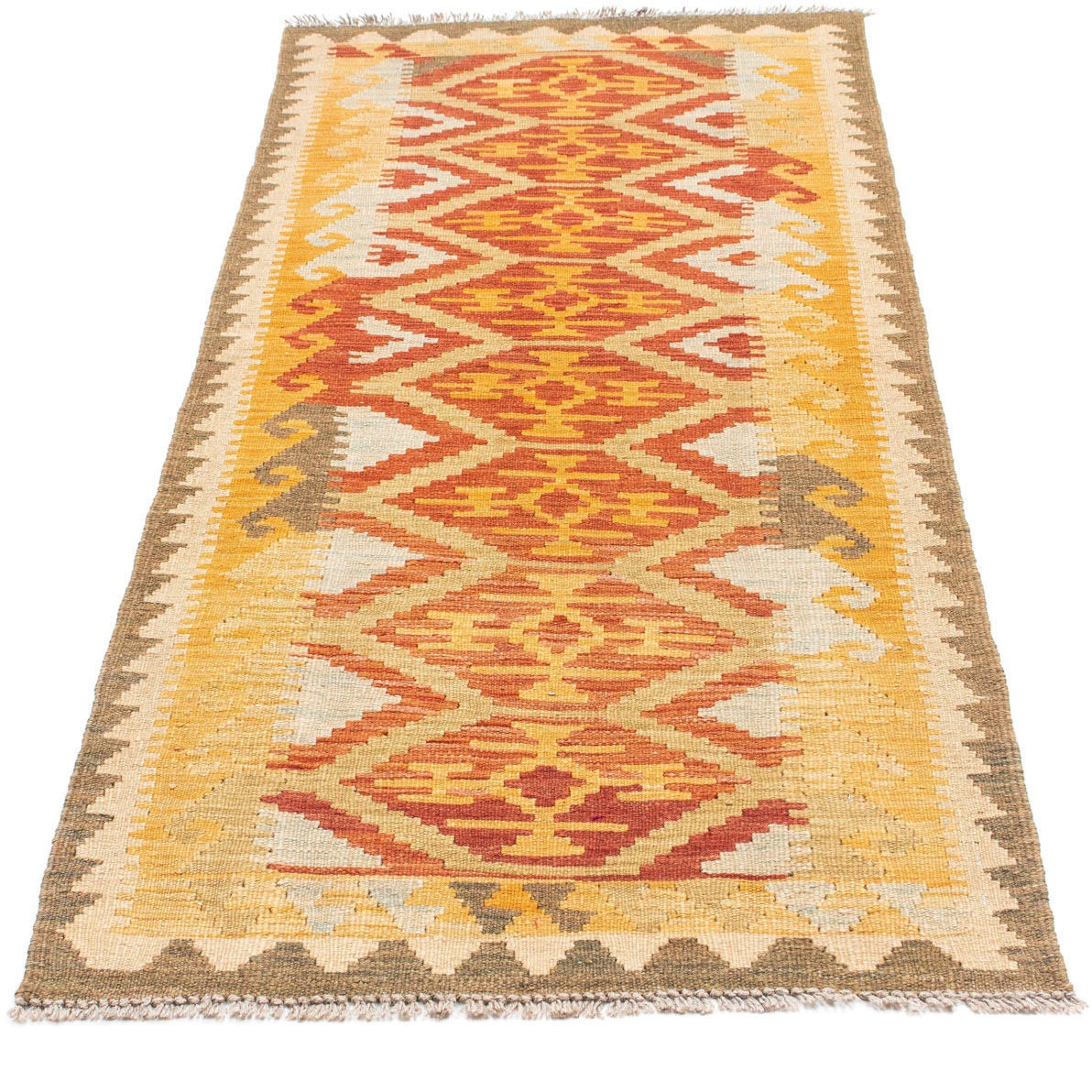 Image of morgenland Läufer »Kelim Medaillon Ruggine 187 x 73 cm«, rechteckig, 0,4 mm Höhe, OrientOptik bei Ackermann Versand Schweiz