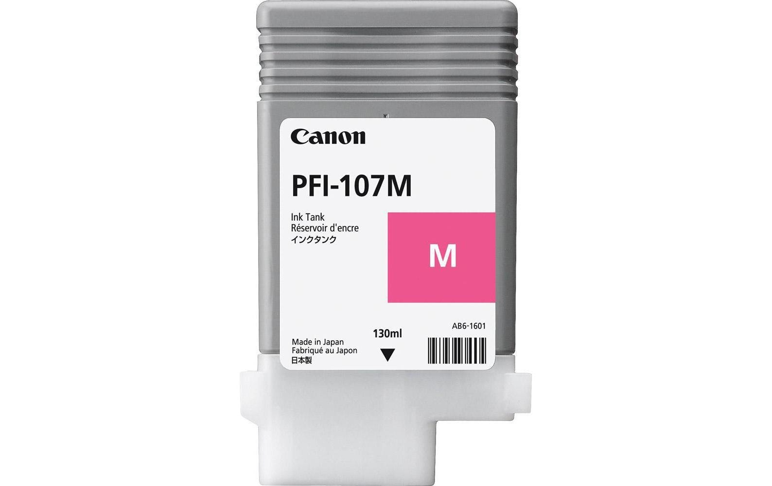 Canon Tintenpatrone »PFI-107M Magenta«, (1 St.)