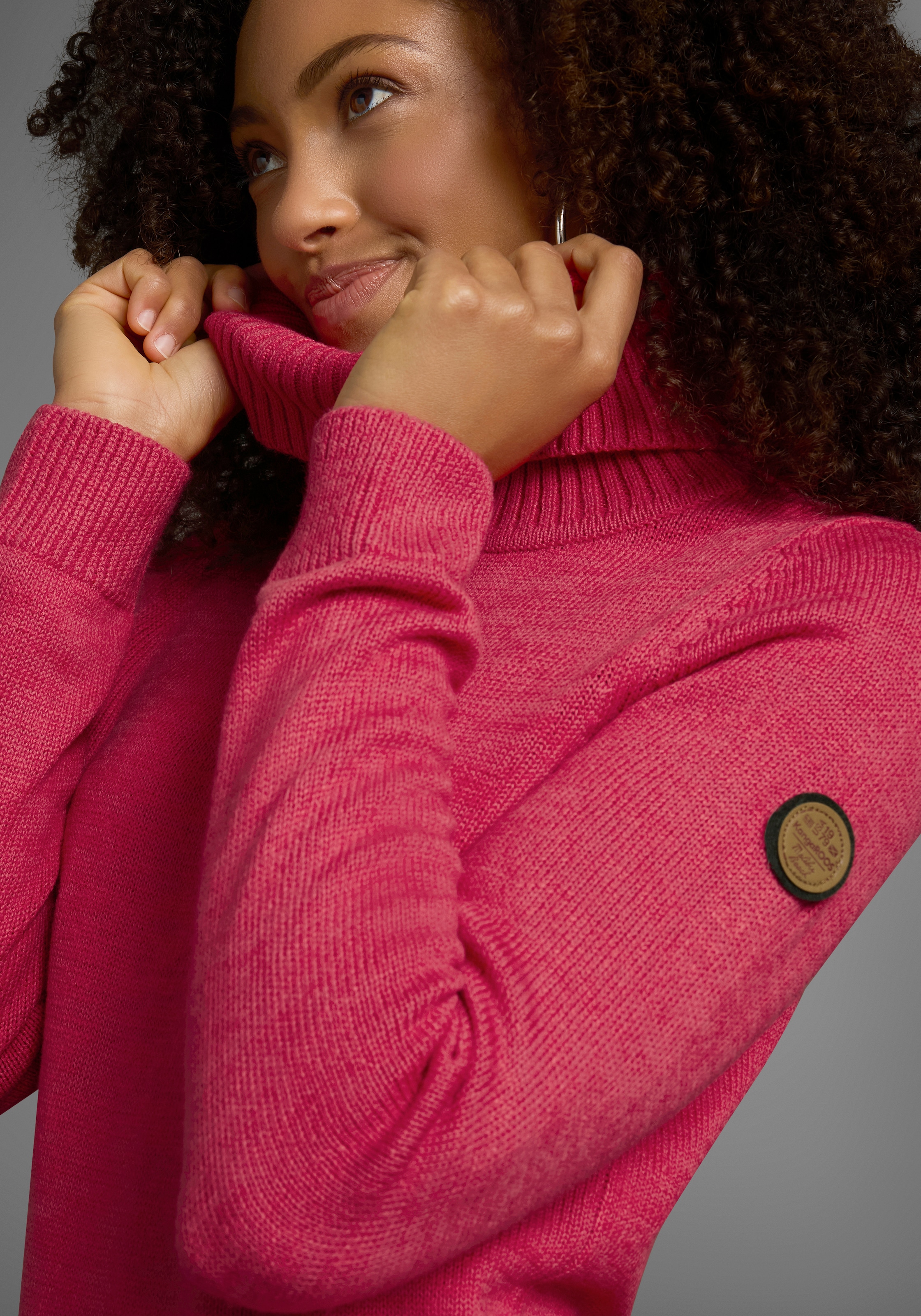 KangaROOS Pull à col roulé in klassischer Form