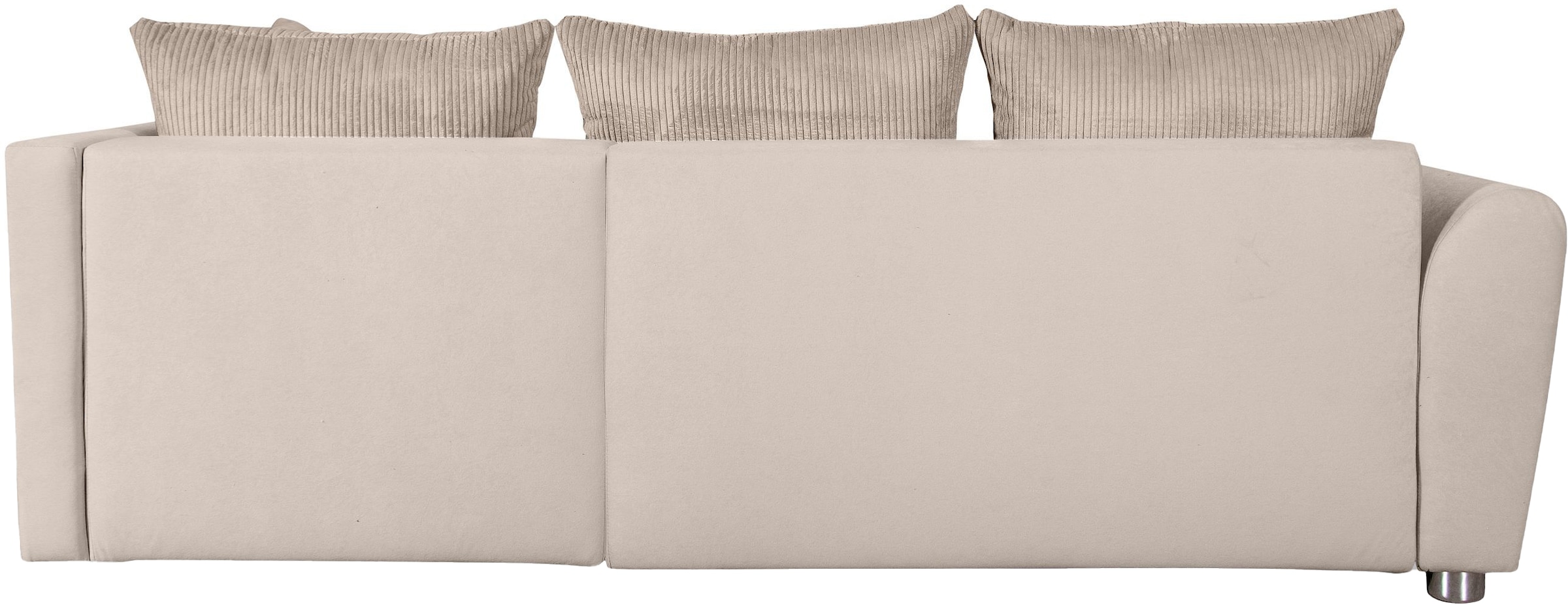 COLLECTION AB Ecksofa »JANA L-Form«, inkl. Bettfunktion,Bettkasten und Bonnelfederkern