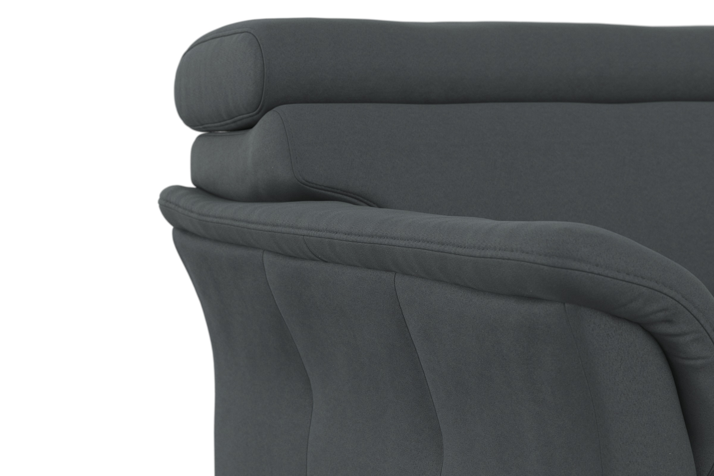 sit&more Ecksofa »Marano L-Form«, inklusive Kopfteilverstellung, wahlweise mit Bettfunktion, Bettkasten