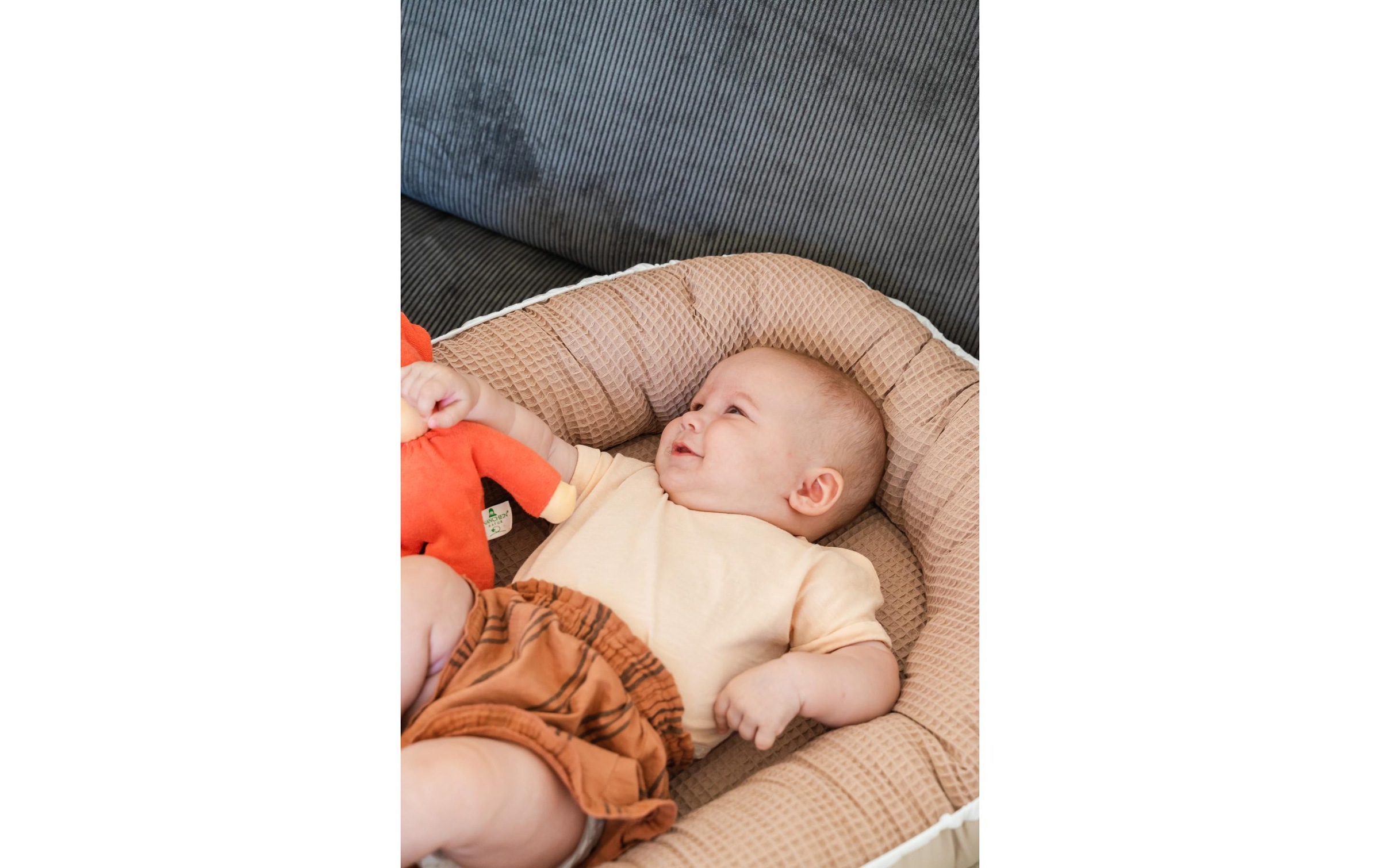 Bettnestchen »Ullenboom Babynest Waffel Uni«
