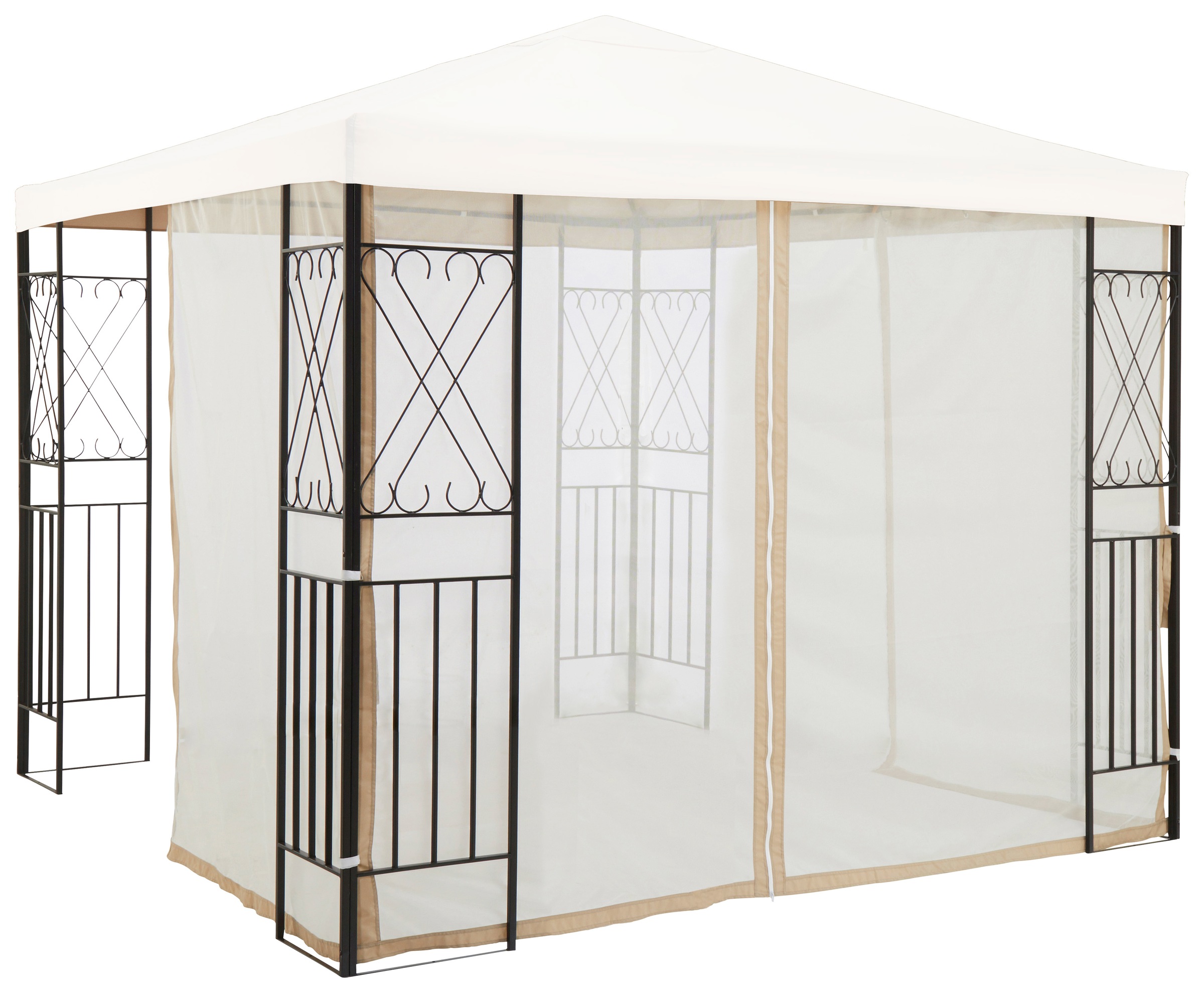 Seitenteile für Pavillon »Sumatra«, 2 Stück mit Moskitonetz