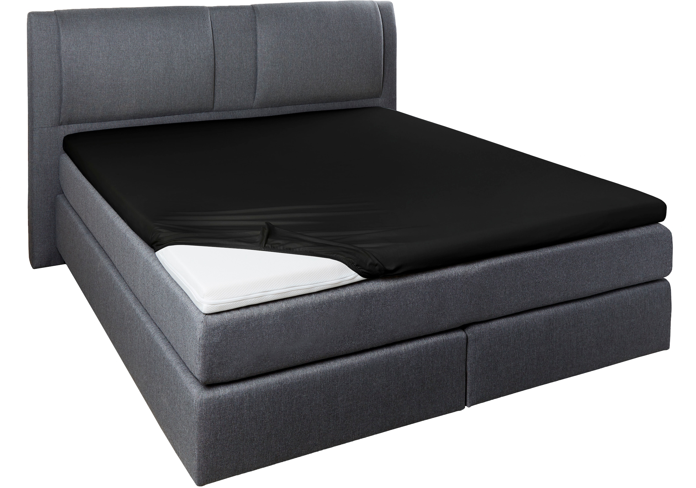 Primera Spannbettlaken »Elasthan-Feinjersey Topper«, Aus 95% gekämmter Baumwolle und 5% Elastan
