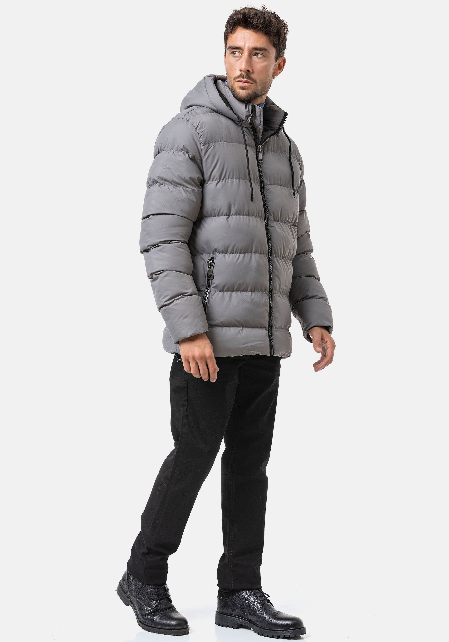 Cipo & Baxx Veste matelassée mit Kapuze