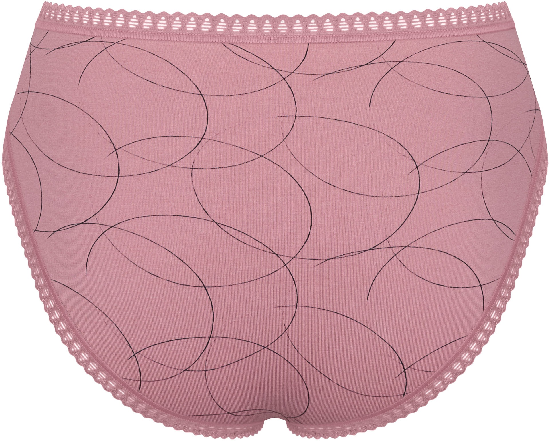 sloggi Slip »GO Crush«, (3er Pack), hoher Beinausschnitt, Spitze, feminin, weich, elastisch, Baumwollmix