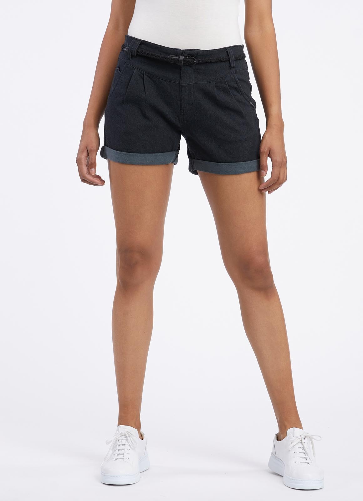 Ragwear Shorts »HEEVEN A«, (Set, 2 tlg., mit Gürtel), mit Umschlagsaum, Gürtelschlaufen und Taillengürtel-Ragwear 1