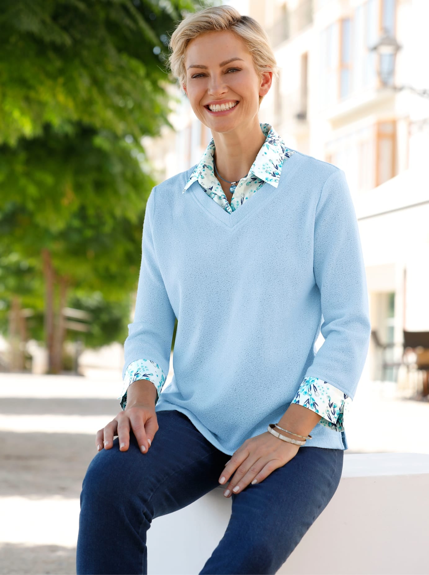 Classic Basics 2-in-1-Shirt "Shirt" 1 Stk.