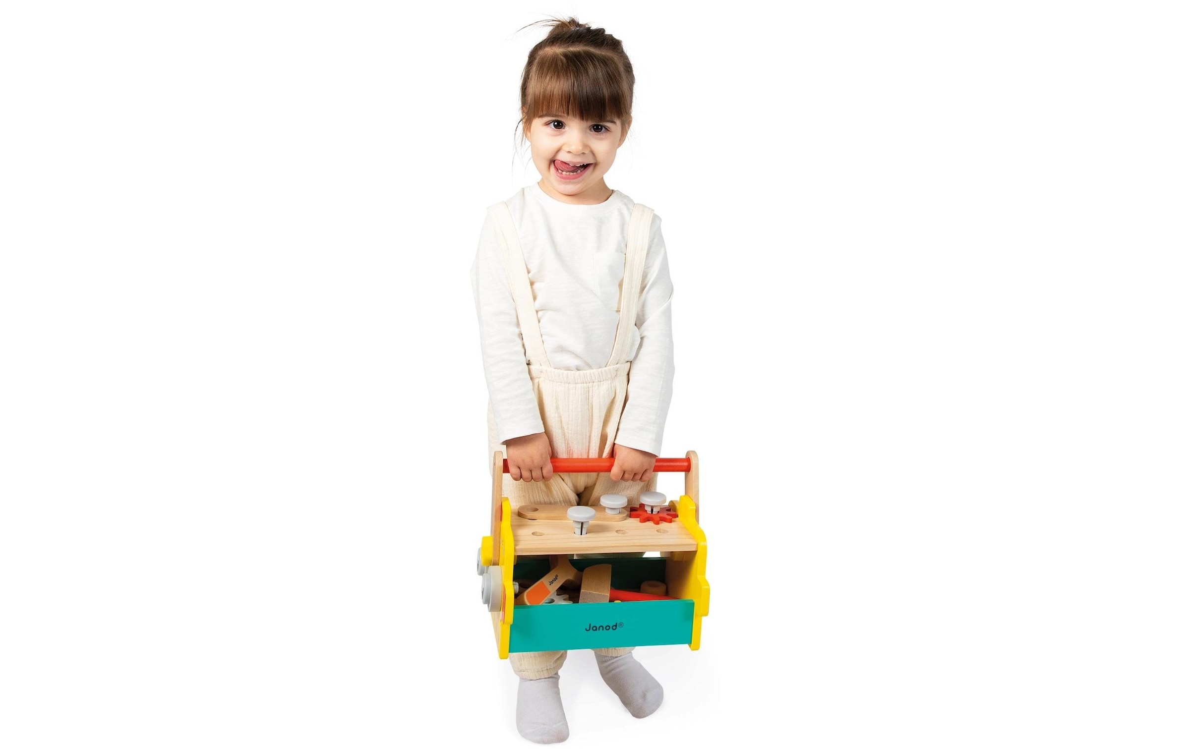 Janod Kinder-Werkzeug-Set »Roboter«, (Set)