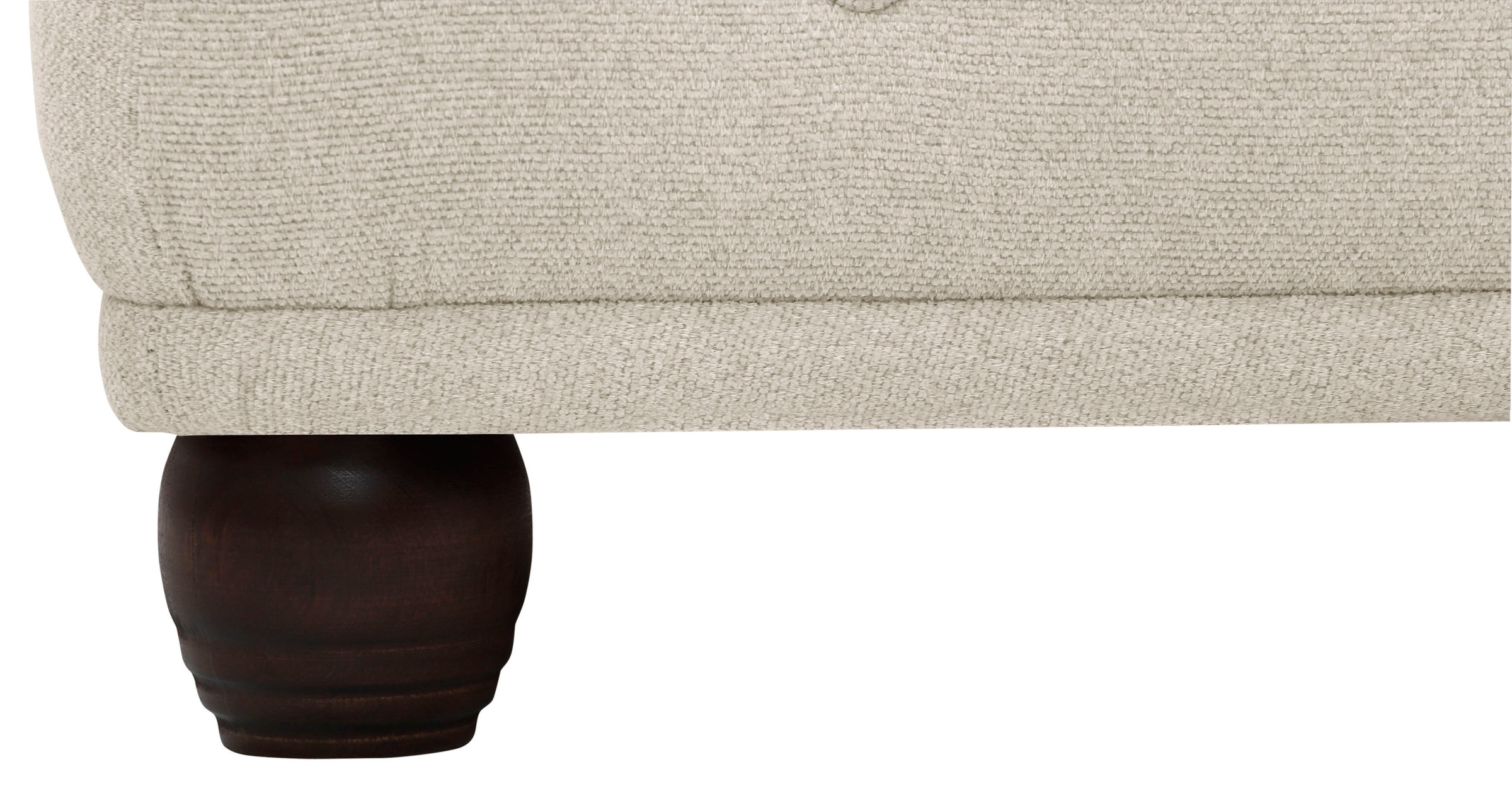 Home affaire Polsterhocker »New Castle«, passend zur "New Castle"-Serie, B/T/H: 75/70/45 cm