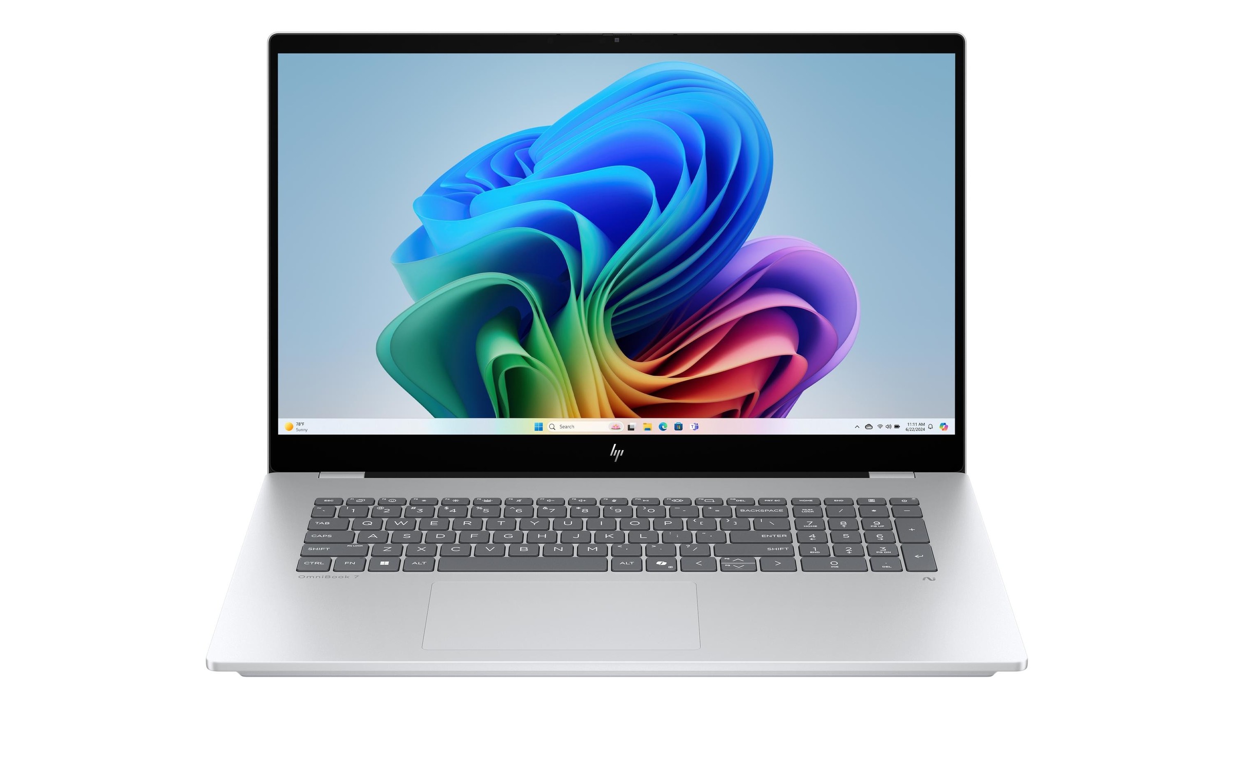 Image of HP Notebook "OmniBook 7 NGAI 17-dc0758nz" / 17,3 ″ Intel Core Ultra 7 ARC 140V Webcam