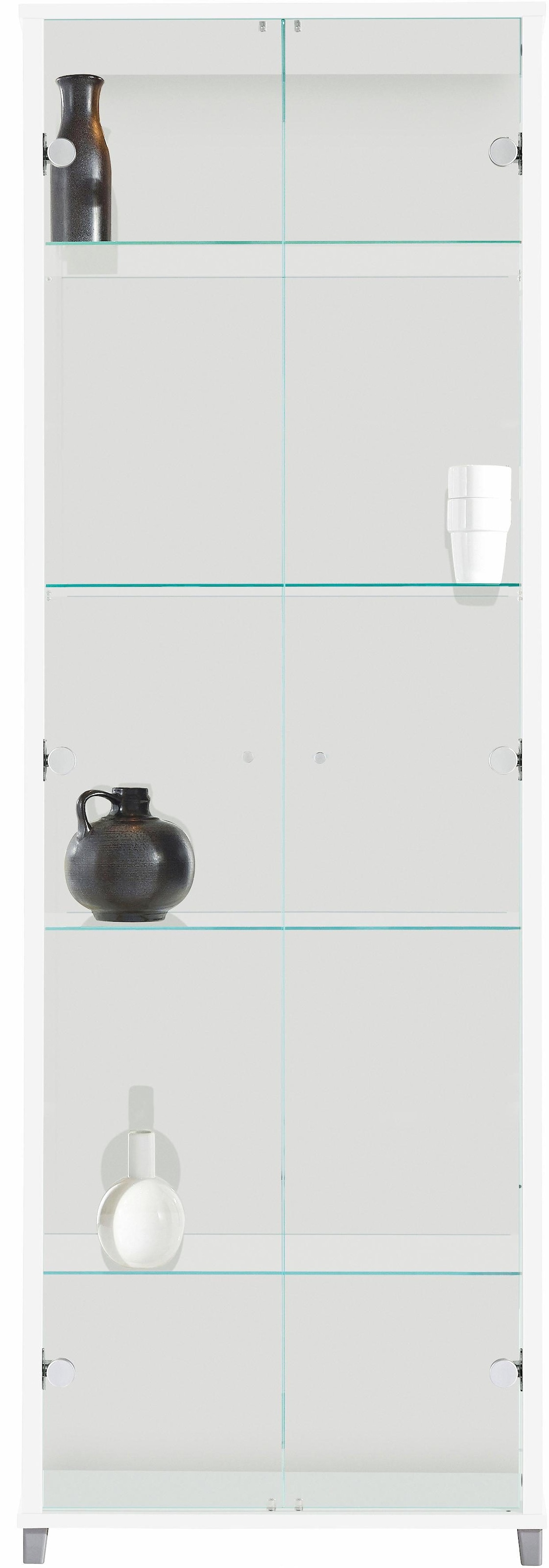 fif möbel Vitrine »OPTIMA« Standvitrine, Vitrinenschrank, Glasvitrine, Sammlervitrine