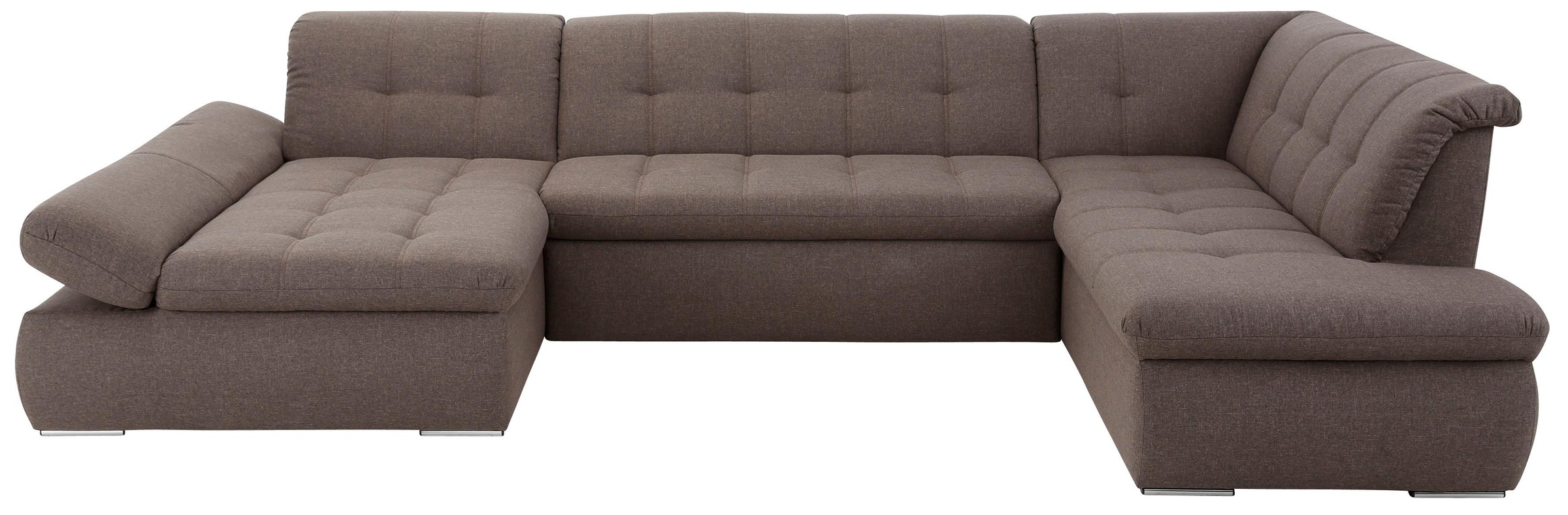 Image of Home affaire Wohnlandschaft »Belle«, wahlweise mit Bettfunktion, Recamieren- und Ottomanenabschluss bei Ackermann Versand Schweiz