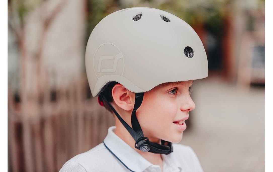   Casque de protection »Scoot and Ride Weiss, S-M«