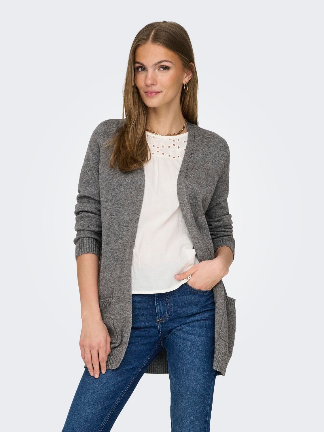 ONLY Strickjacke »ONLLESLY L/S OPEN CARDIGAN KNT NOOS«