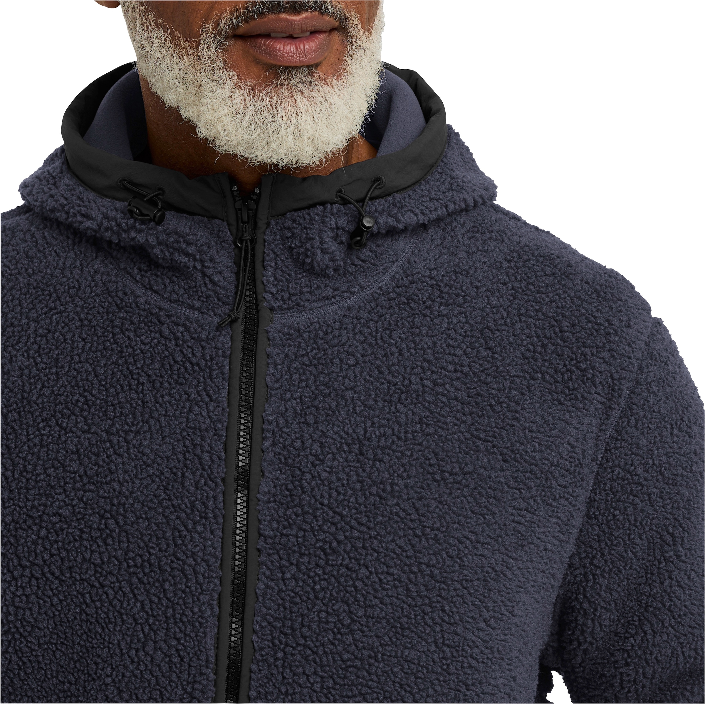 Jack Wolfskin Fleecejacke »STONE LITE HOODED JKT M«, Winddicht, atmungsaktiv, Übergangsjacke