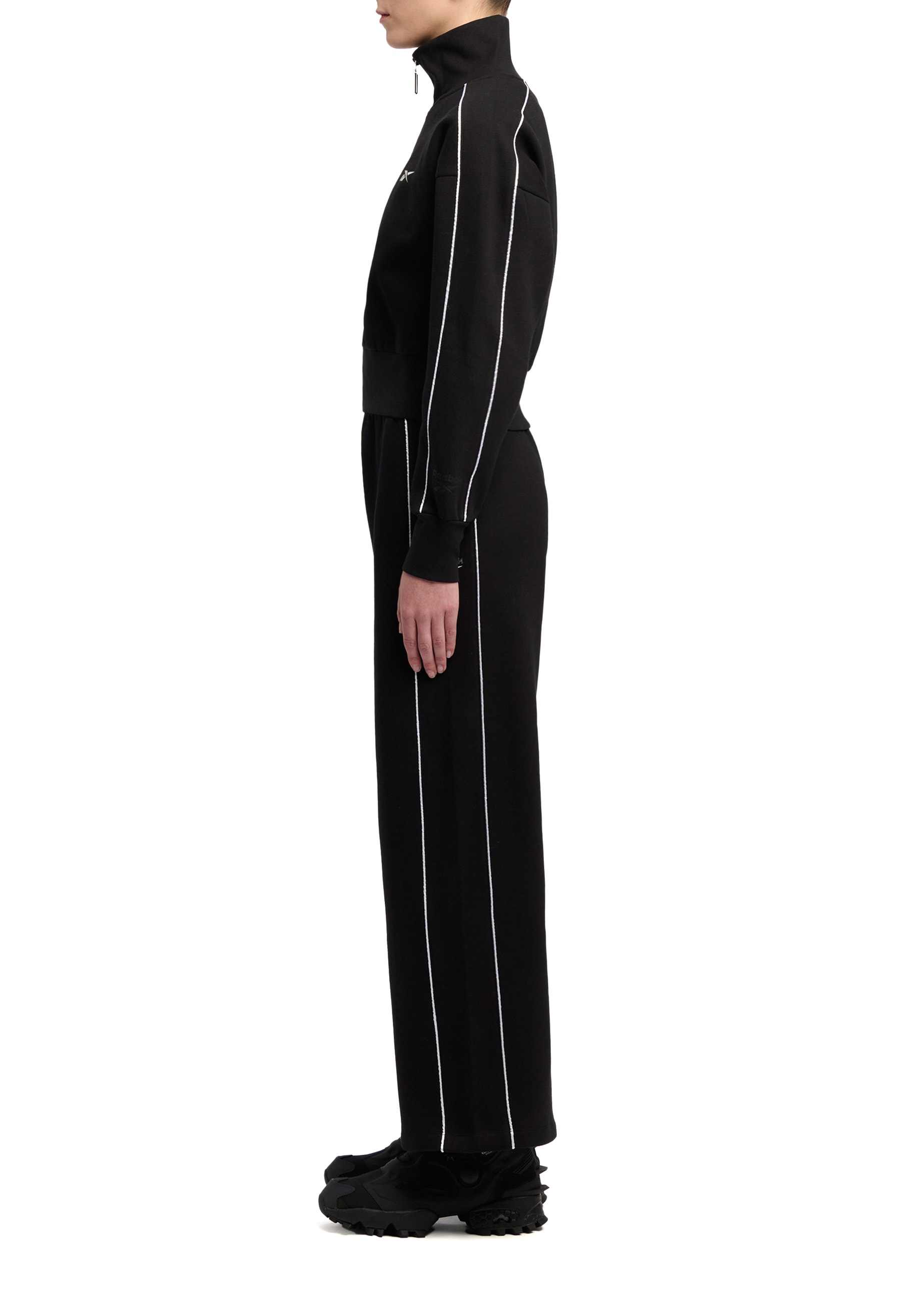Reebok Palazzohose »BAILEY WIDE LEG PANT«  mit weitem Bein, aus Baumwolle und Polyester, in den Grössen XS bis XXL
