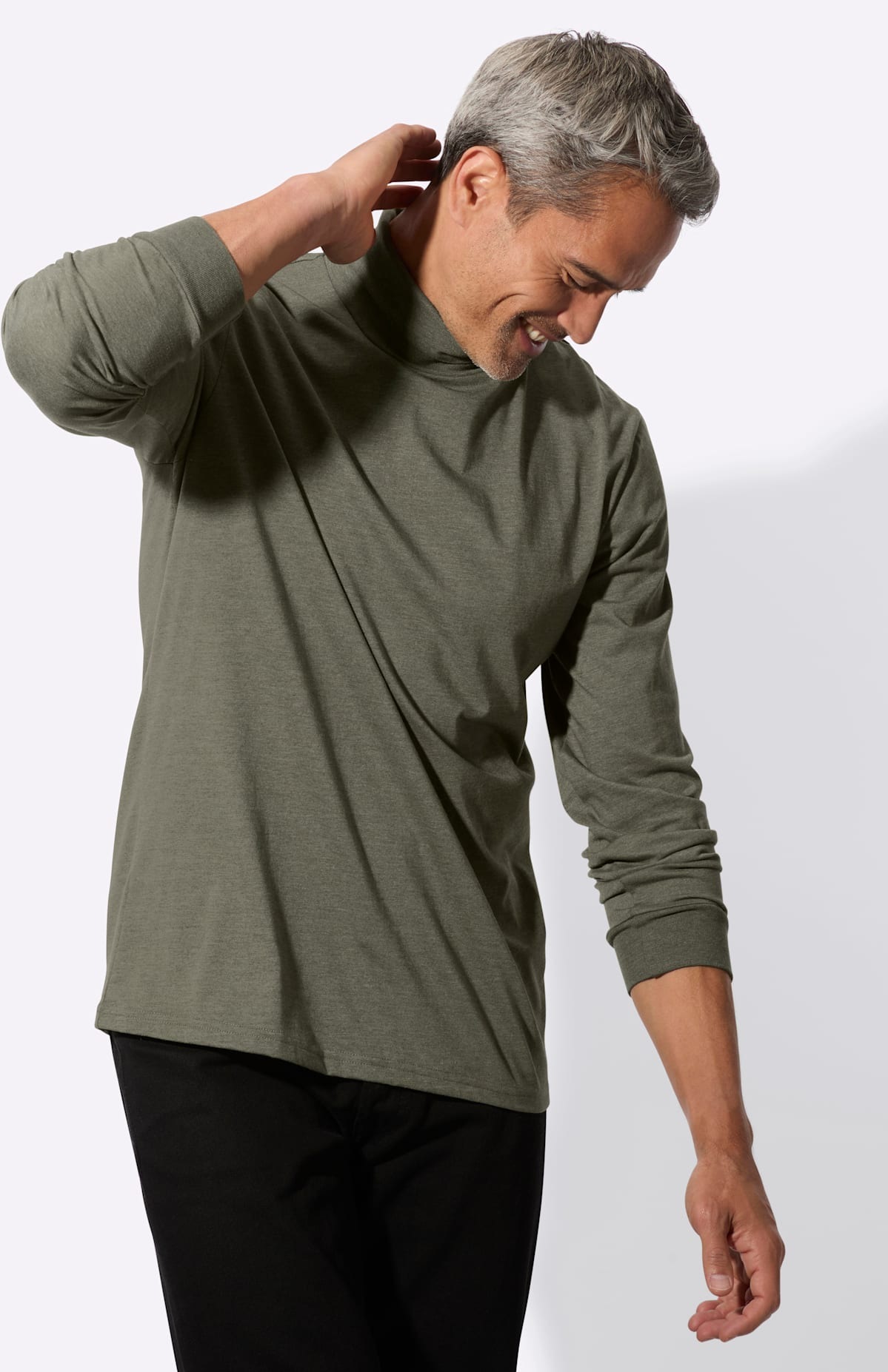 Classic T-shirt à col roulé »Rollkragen-Shirt« 1