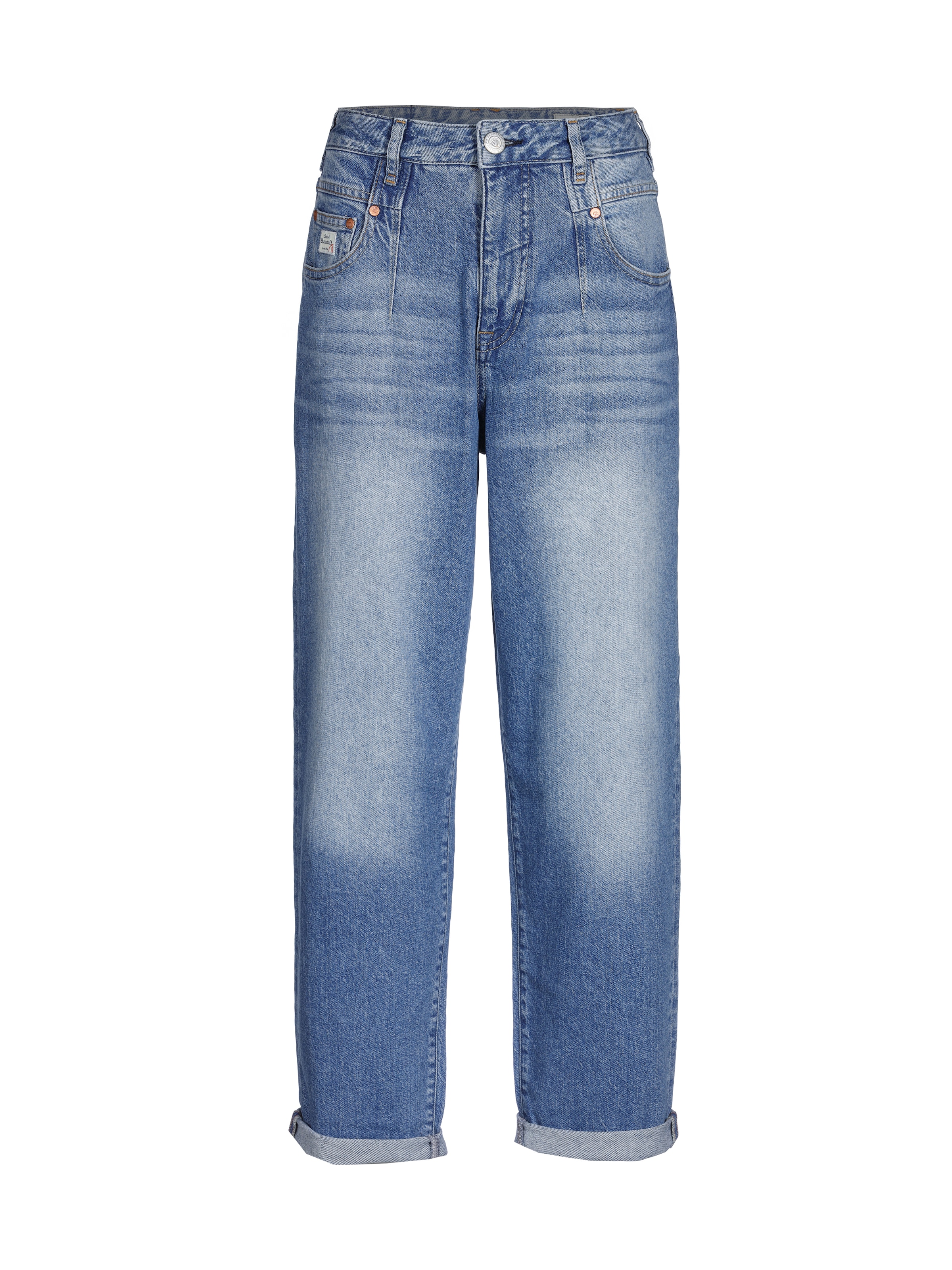 Straight-Jeans »Brooke Recycled Denim Light«, krempelbar