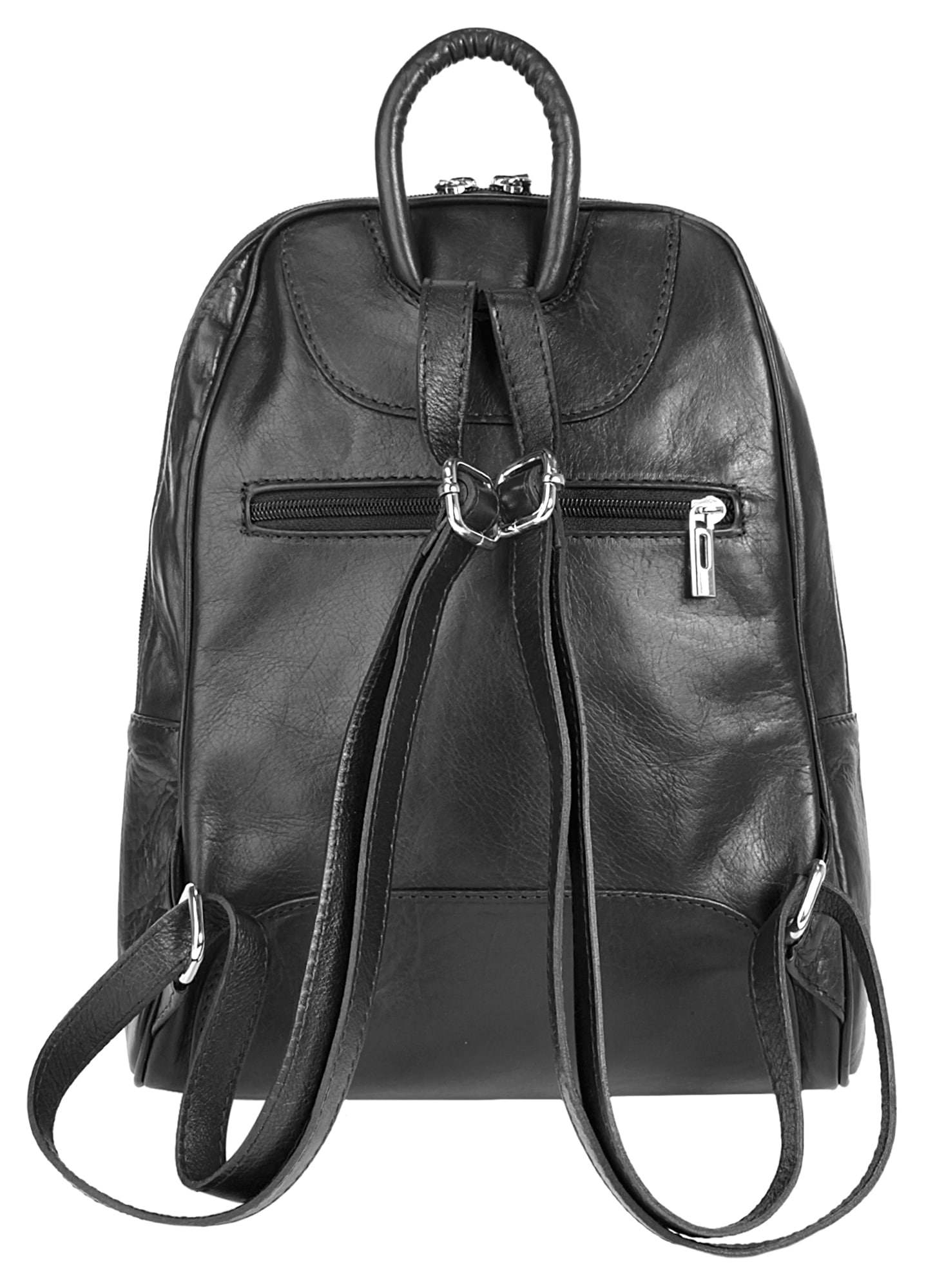 Samantha Look Cityrucksack, echt Leder, Made in Italy