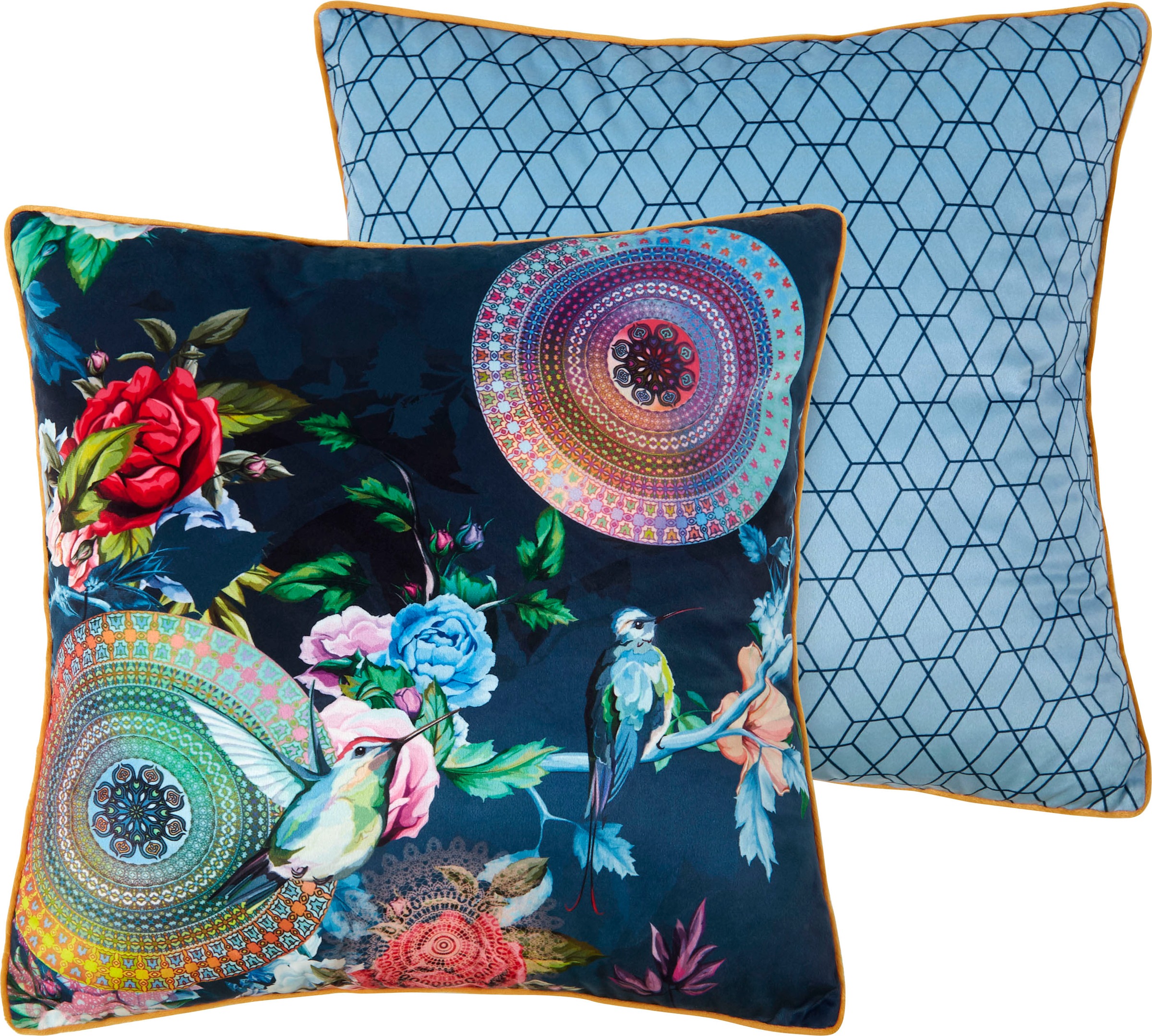 Image of hip Dekokissen »Chachou«, (1 St., 1 48x48 cm Dekokissen - Mit biese), Mandala bei Ackermann Versand Schweiz