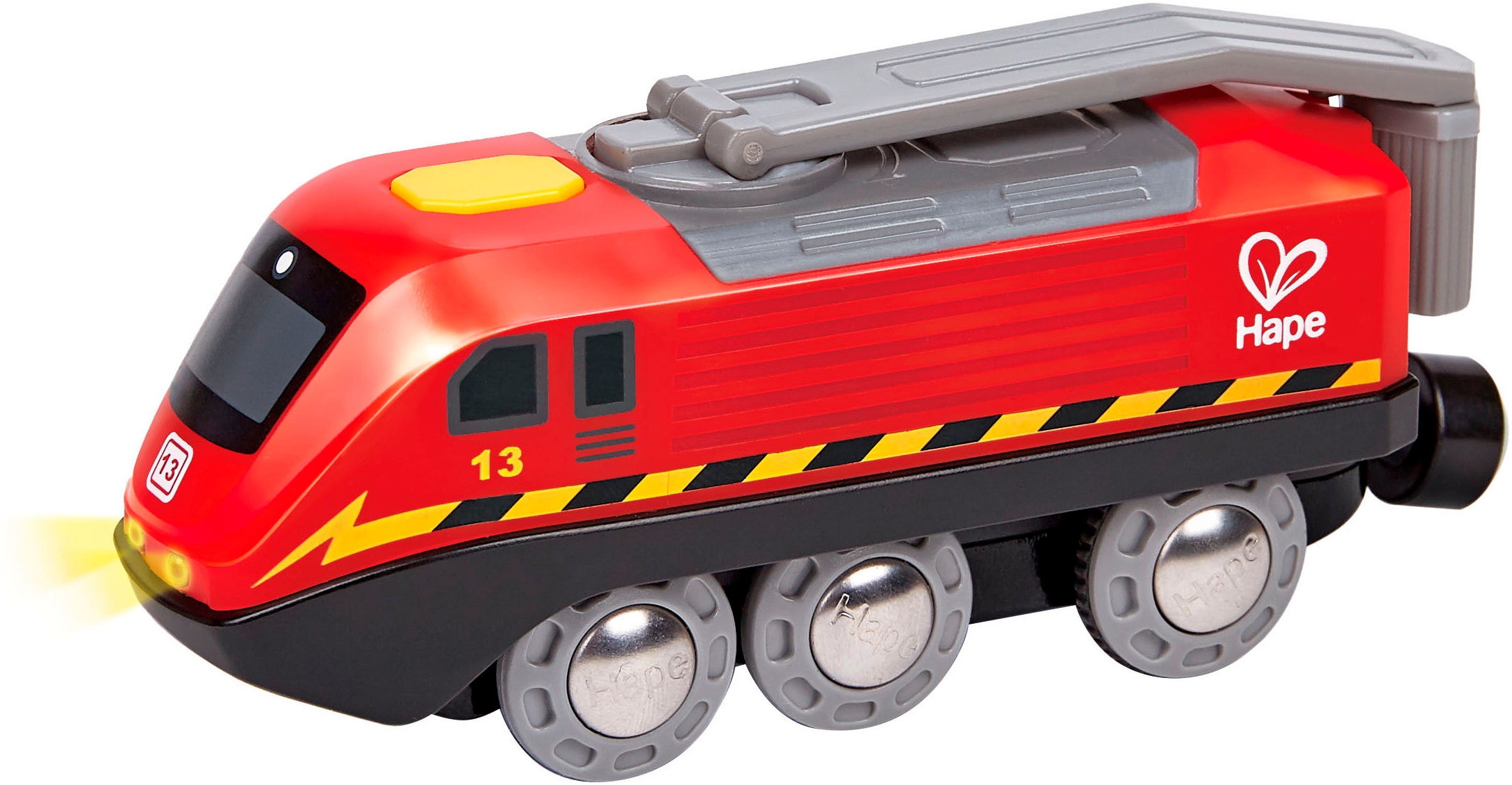 Image of Hape Spielzeug-Eisenbahn "Aufladbare Lok"