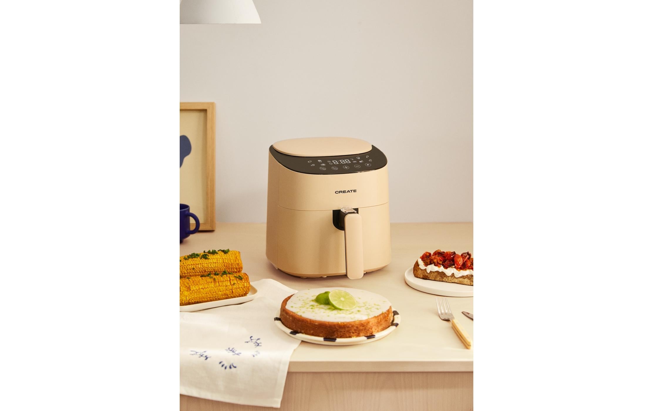   Heissluftfritteuse »Create Fryer Air Pro Compact 3,5 l« 1300 W Heissluft-Fritteuse