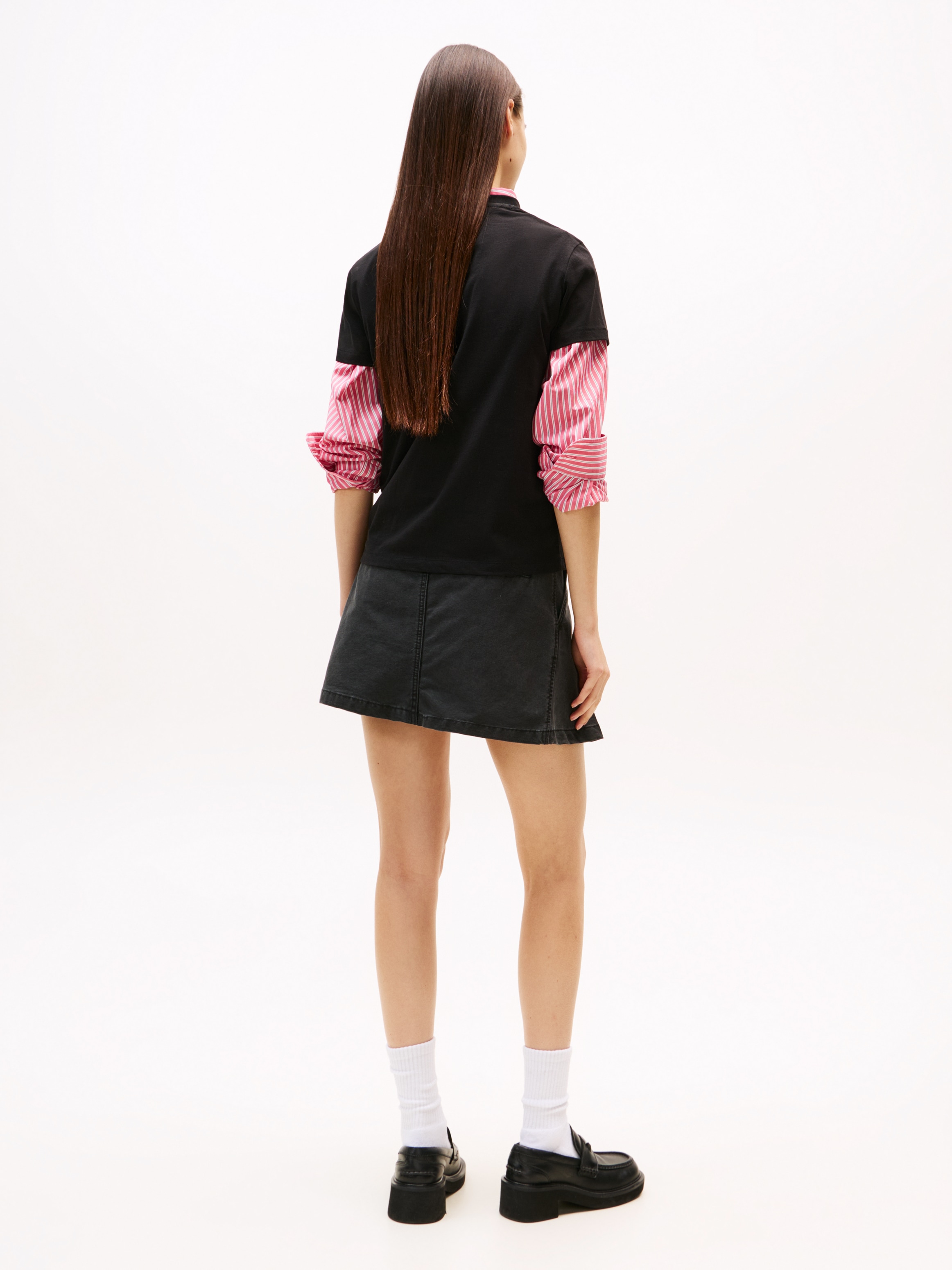 Tommy Jeans Kurzarmshirt »TJW REG LINEAR SS TEE«