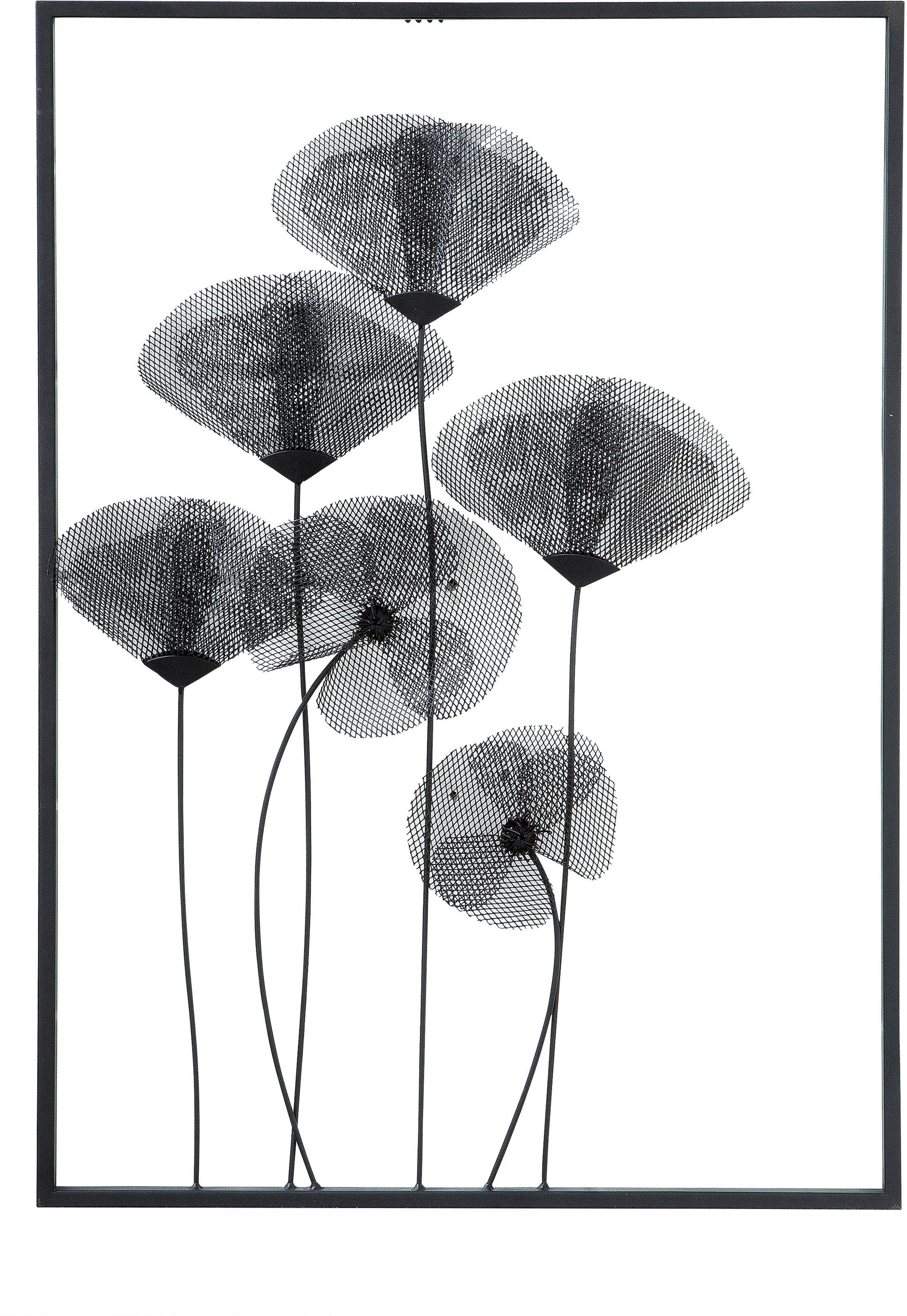 Image of Casablanca by Gilde Wanddekoobjekt "Wandrelief "Mohn""
