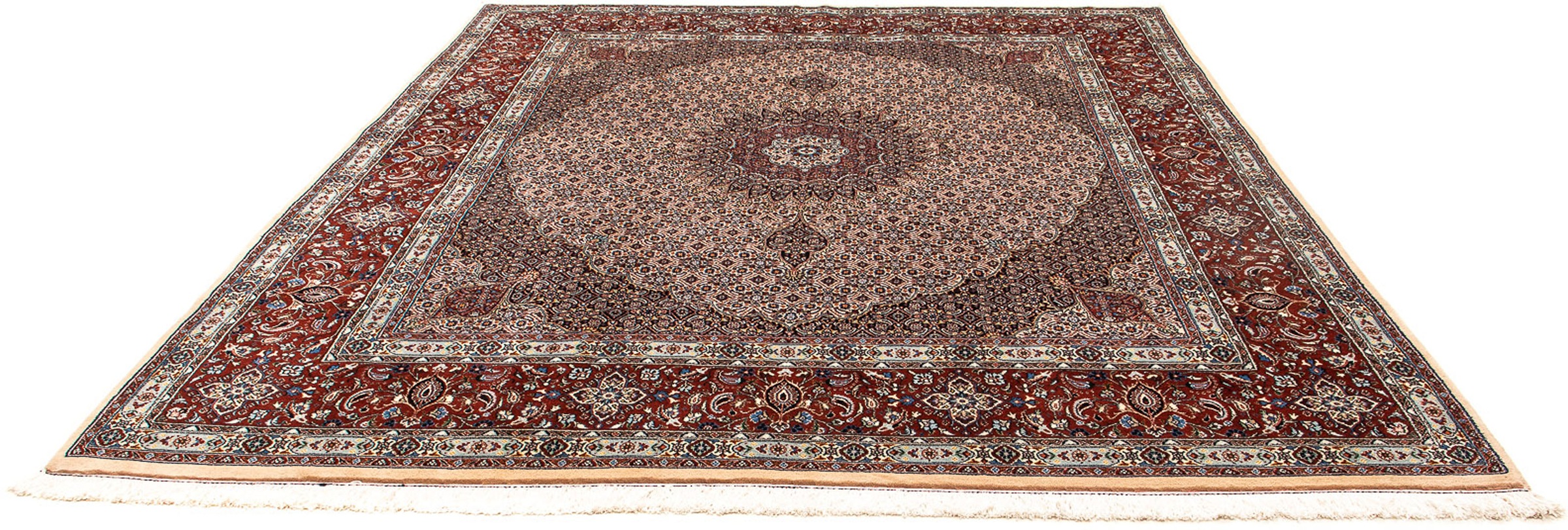 Image of morgenland Orientteppich »Perser - Classic - 305 x 251 cm - dunkelbraun«, rechteckig, 10 mm Höhe, Wohnzimmer, Handgeknüpft, Einzelstück mit Zertifikat bei Ackermann Versand Schweiz