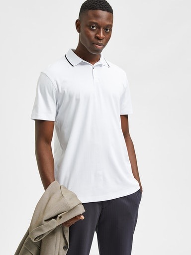 SELECTED HOMME Poloshirt »SLHLEROY COOLMAX SS POLO NOOS«