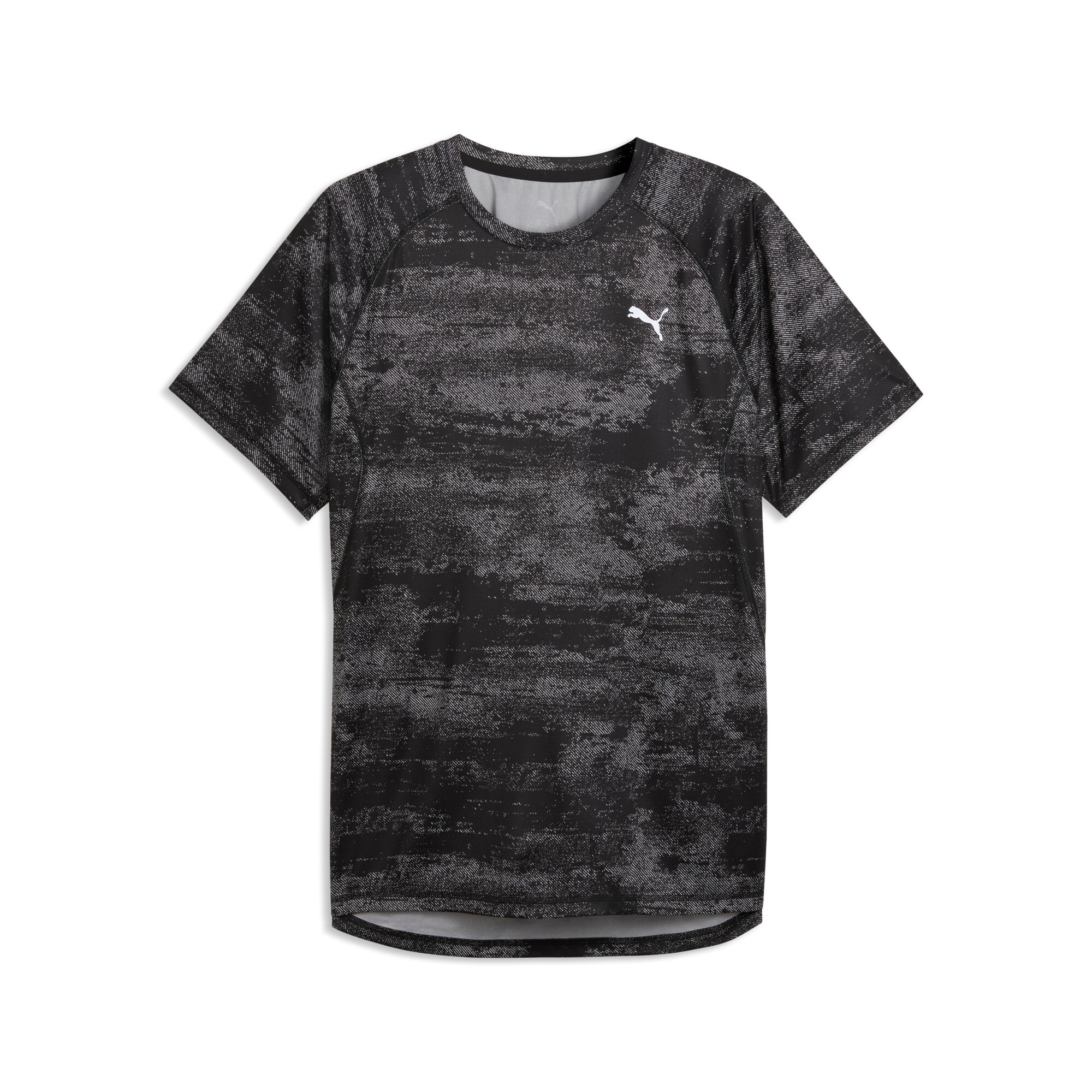 PUMA Laufshirt »M RUN VELOCITY AOP TEE« Slim Fit Passform, kurze Ärmel, für Training, mit Print-Applikation