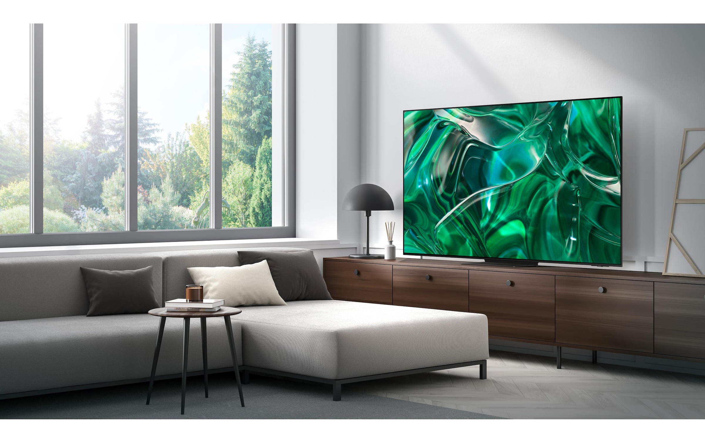 Samsung Téléviseur LED »QE55S95C ATXZU« 138 cm/55 ″ Télévision intelligente