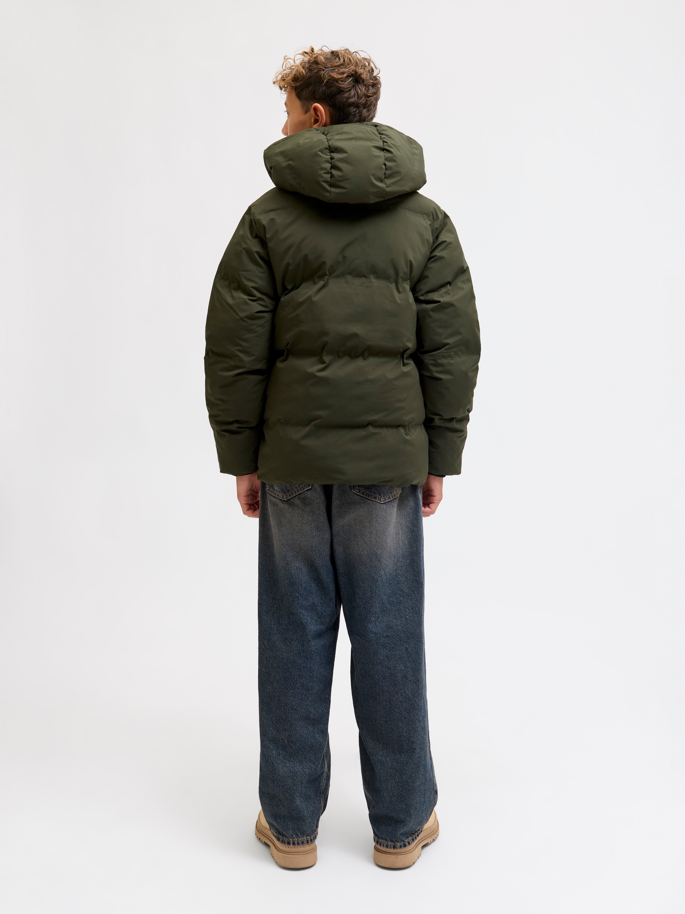 Jack & Jones Junior Veste matelassée »JJKAITO PUFFER JACKET LN JNR« mitKapuze
