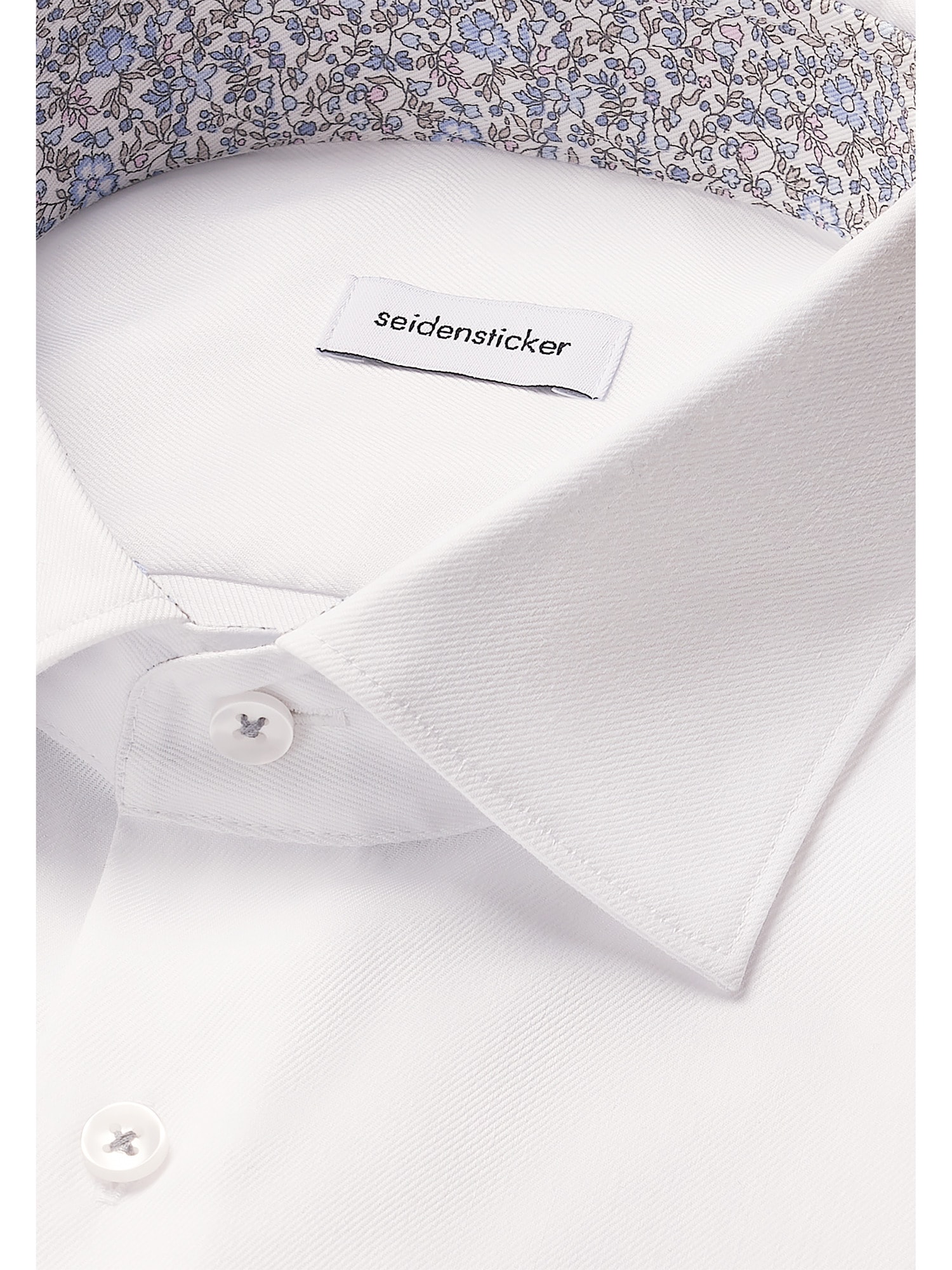 seidensticker Businesshemd »Schwarze Rose« Shaped 1/1 Kentkragen Uni