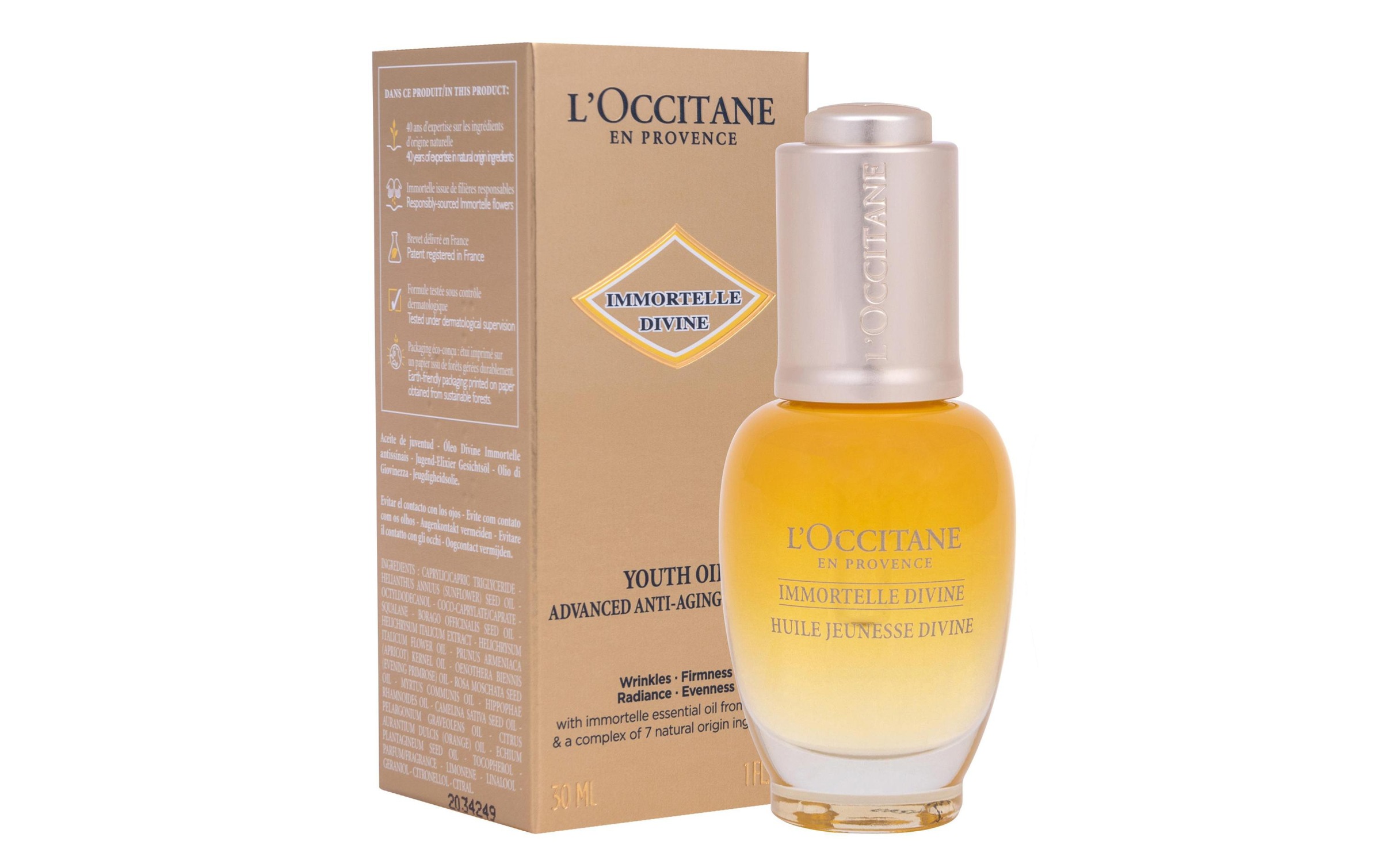 Image of L'OCCITANE Gesichtsöl »Immortelle Divine Youth 30 ml«, Premium Kosmetik bei Ackermann Versand Schweiz