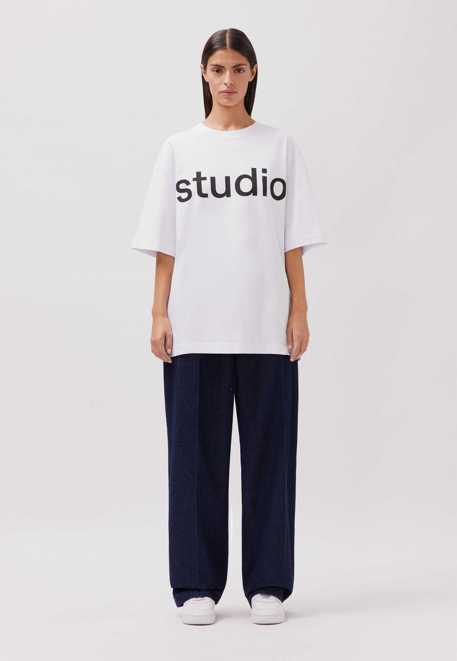 studio seidensticker T-Shirt »Studio« 1/2 Rundhals