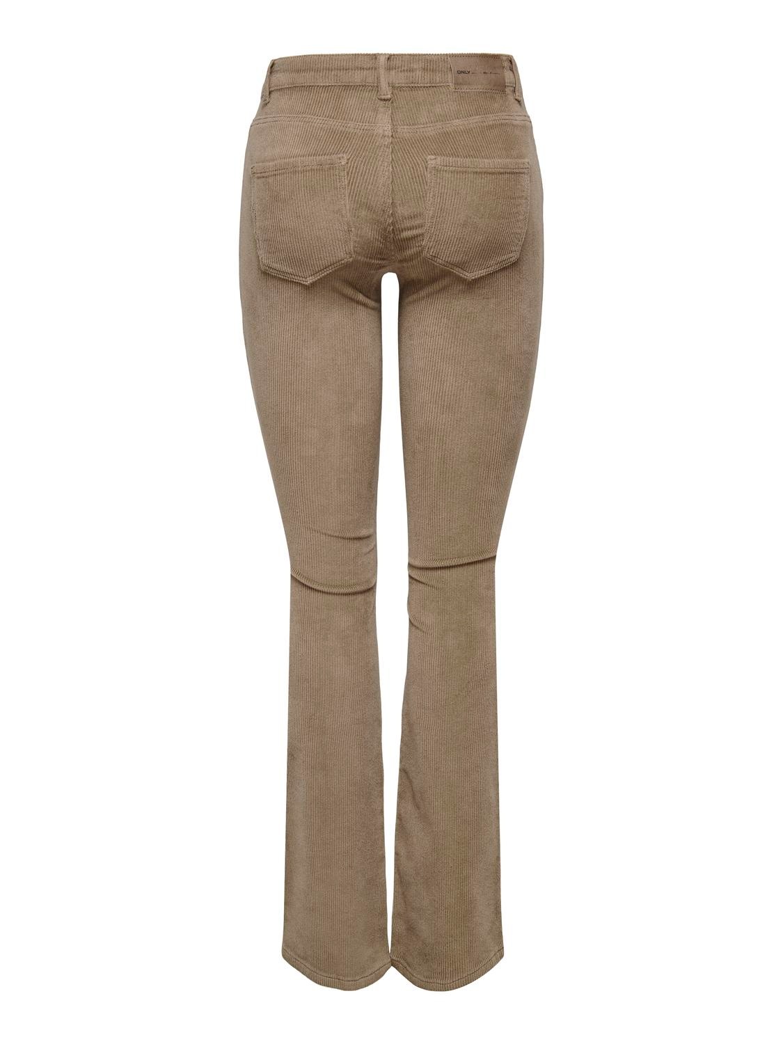 ONLY Cordhose »ONLMARY – Flared Cordhose mit Stretchkomfort«, slim fit, modisch, Cord, Baumwollmischung
