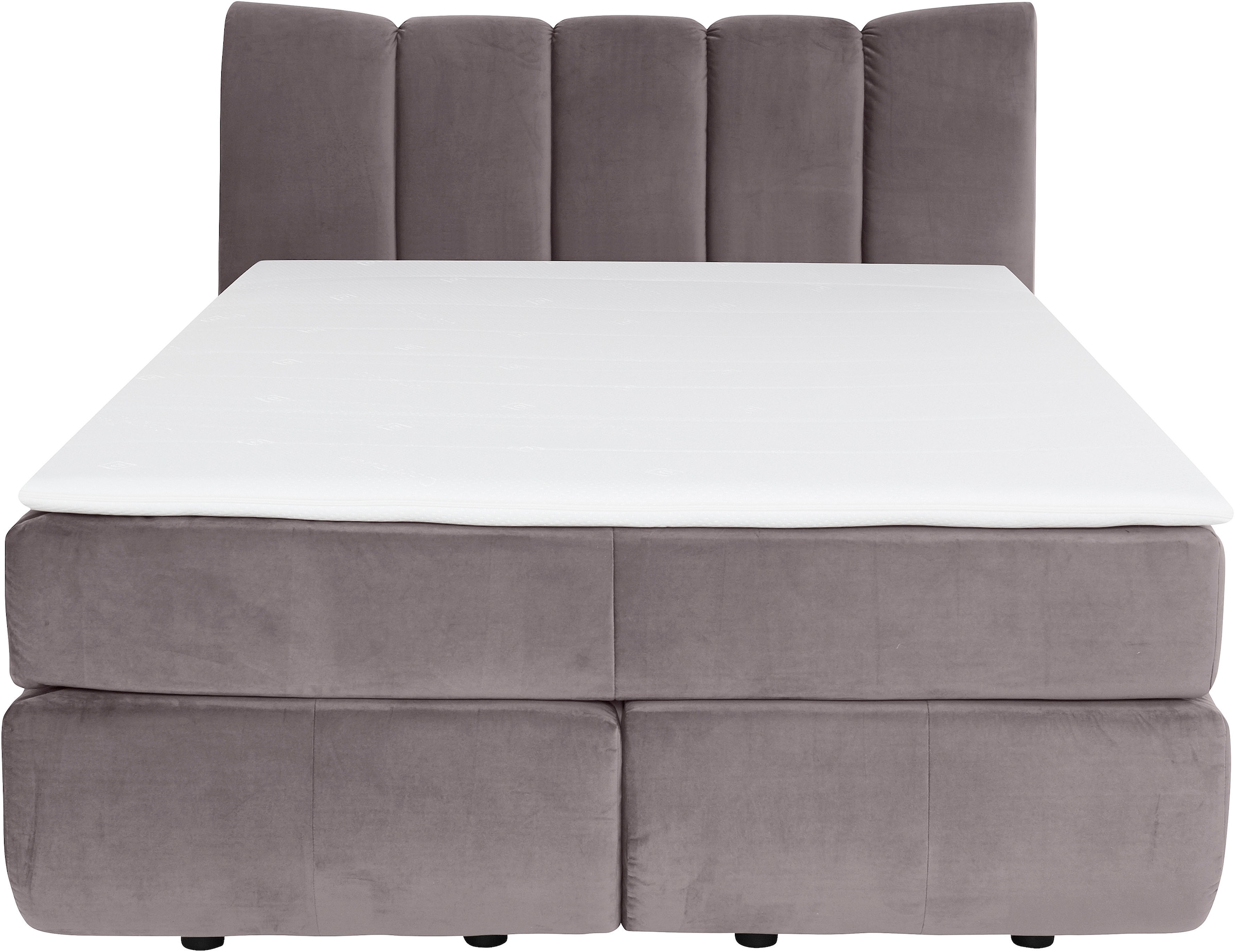 Leonique Boxspringbett »Océane« Bodenfrei- wirkt freischwebend, verschiedene Härtegrade (auch H4)