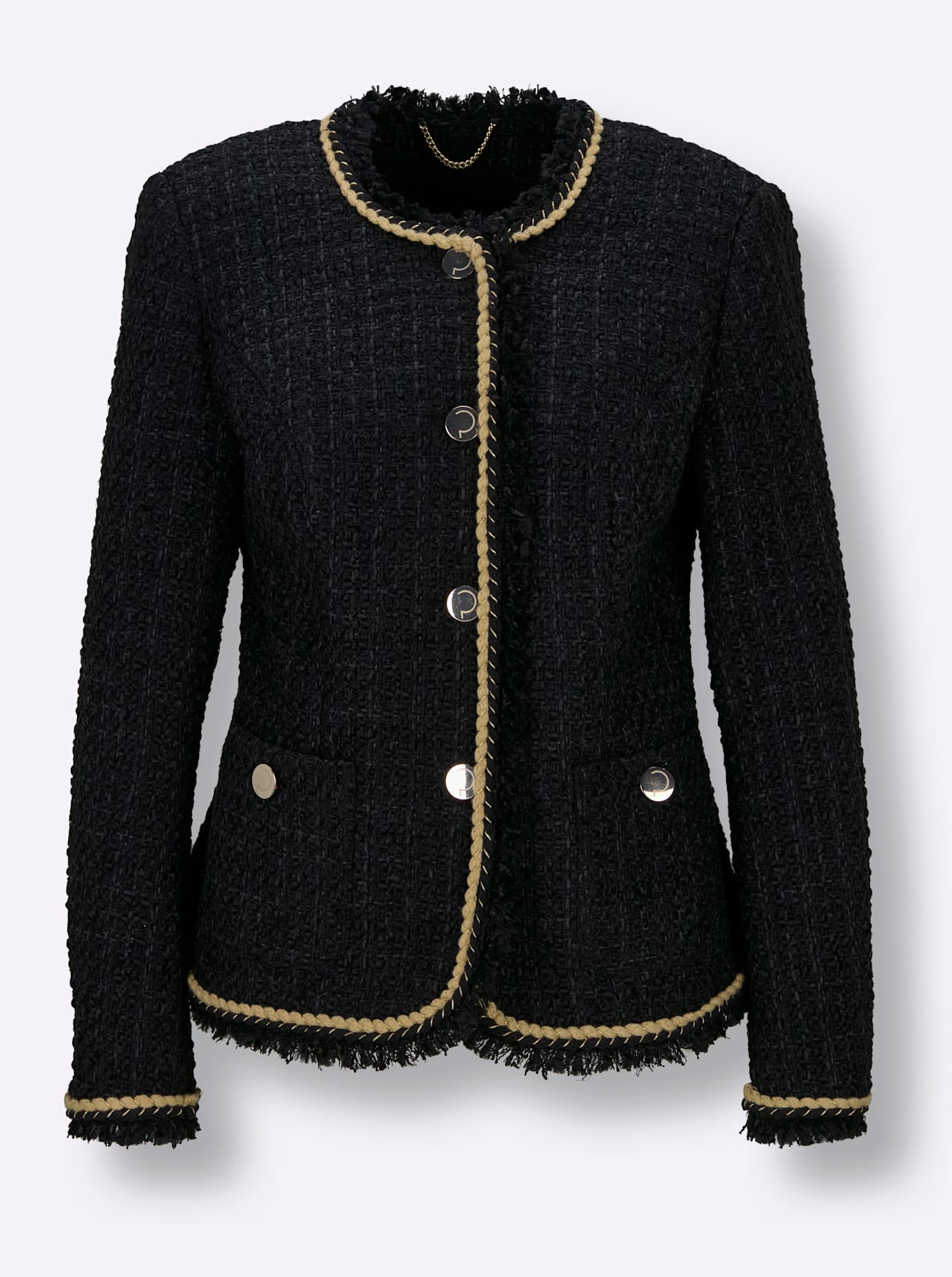 CREATION L PREMIUM Veste blazer »Woll-Mix-Bouclè-Blazer«