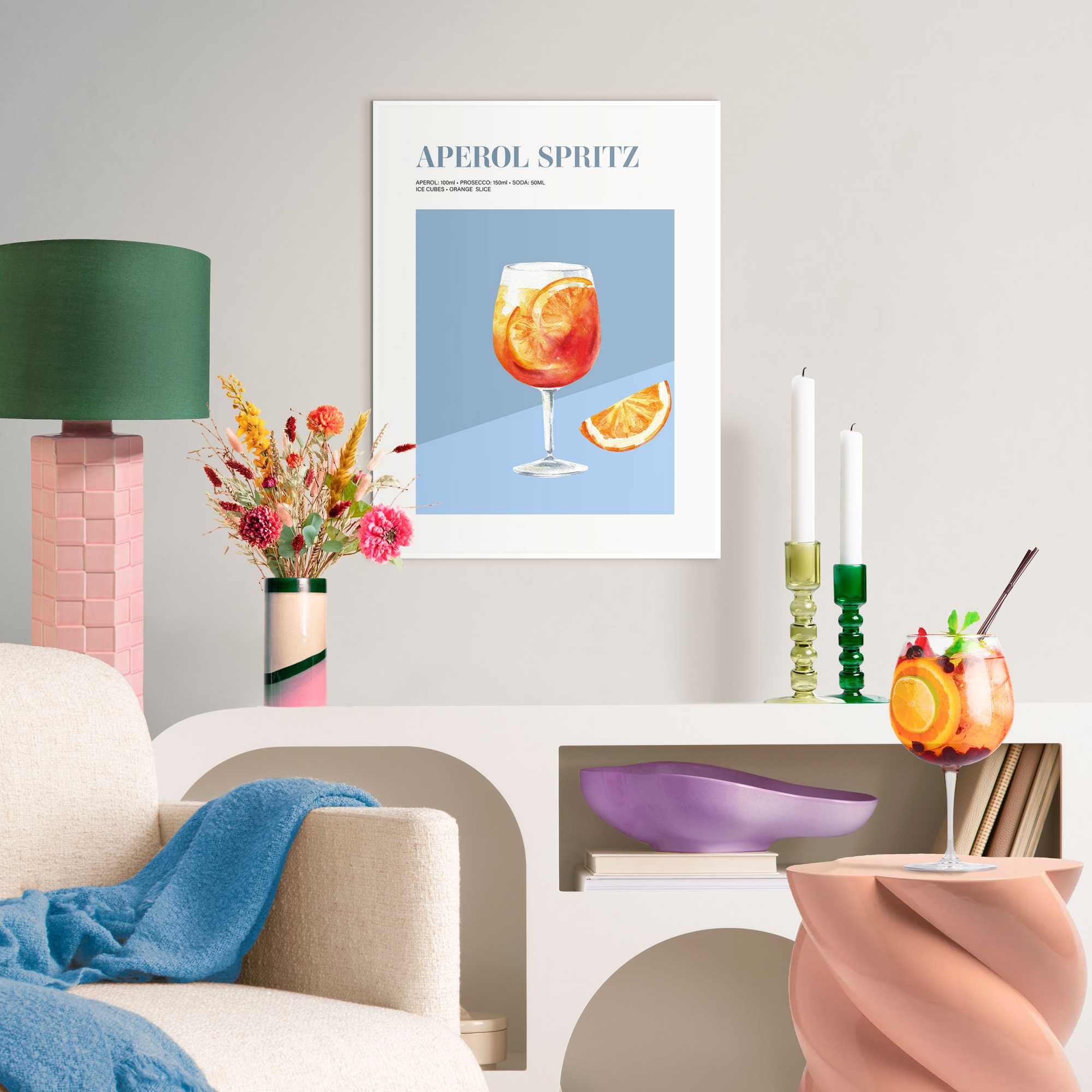 Image of Reinders Bild mit Rahmen "Aperol Spritz"