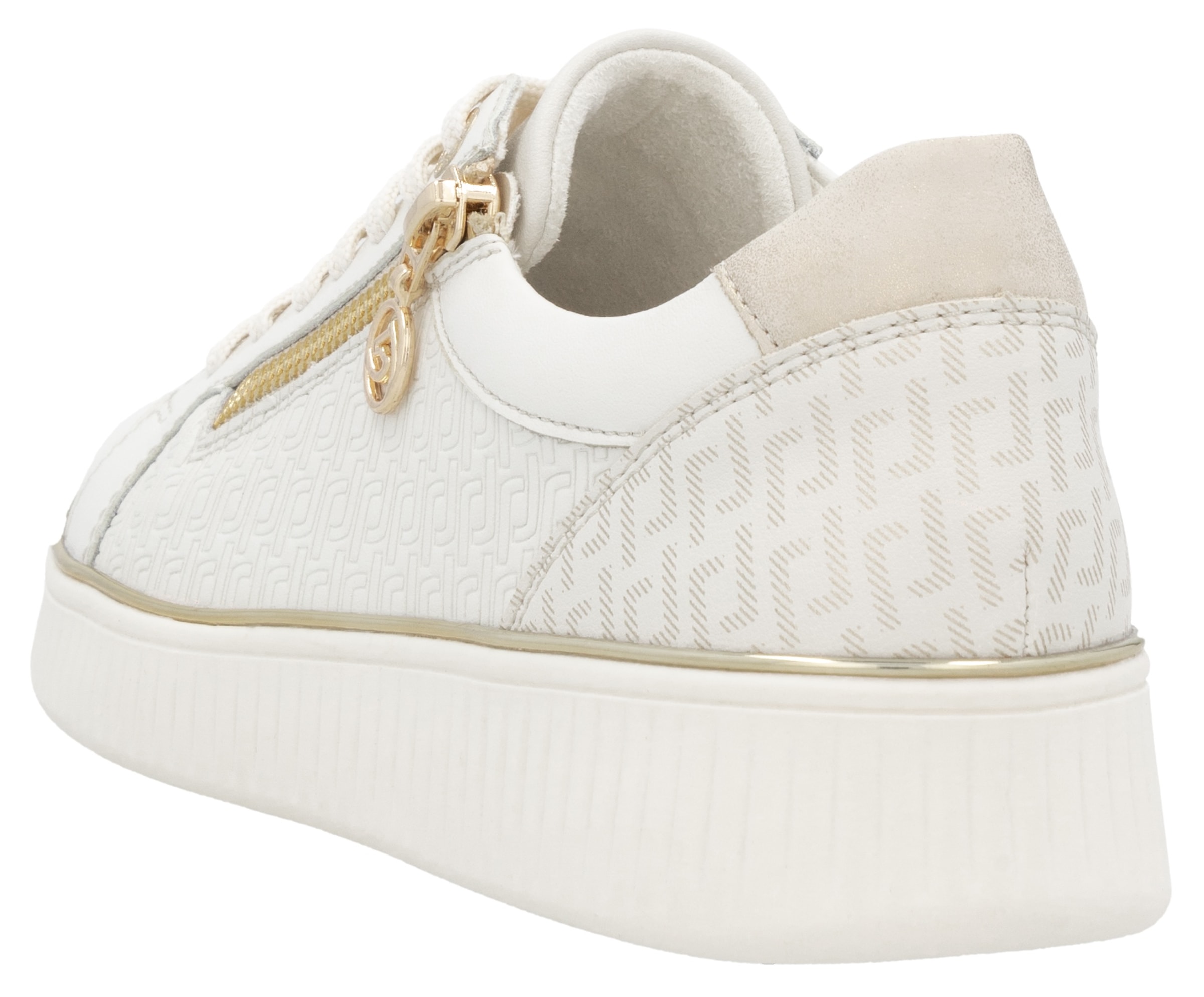 Remonte Baskets à plateforme  , Freizeitschuh, Halbschuh, Schnürerschuh, seitlicher Reissverschluss