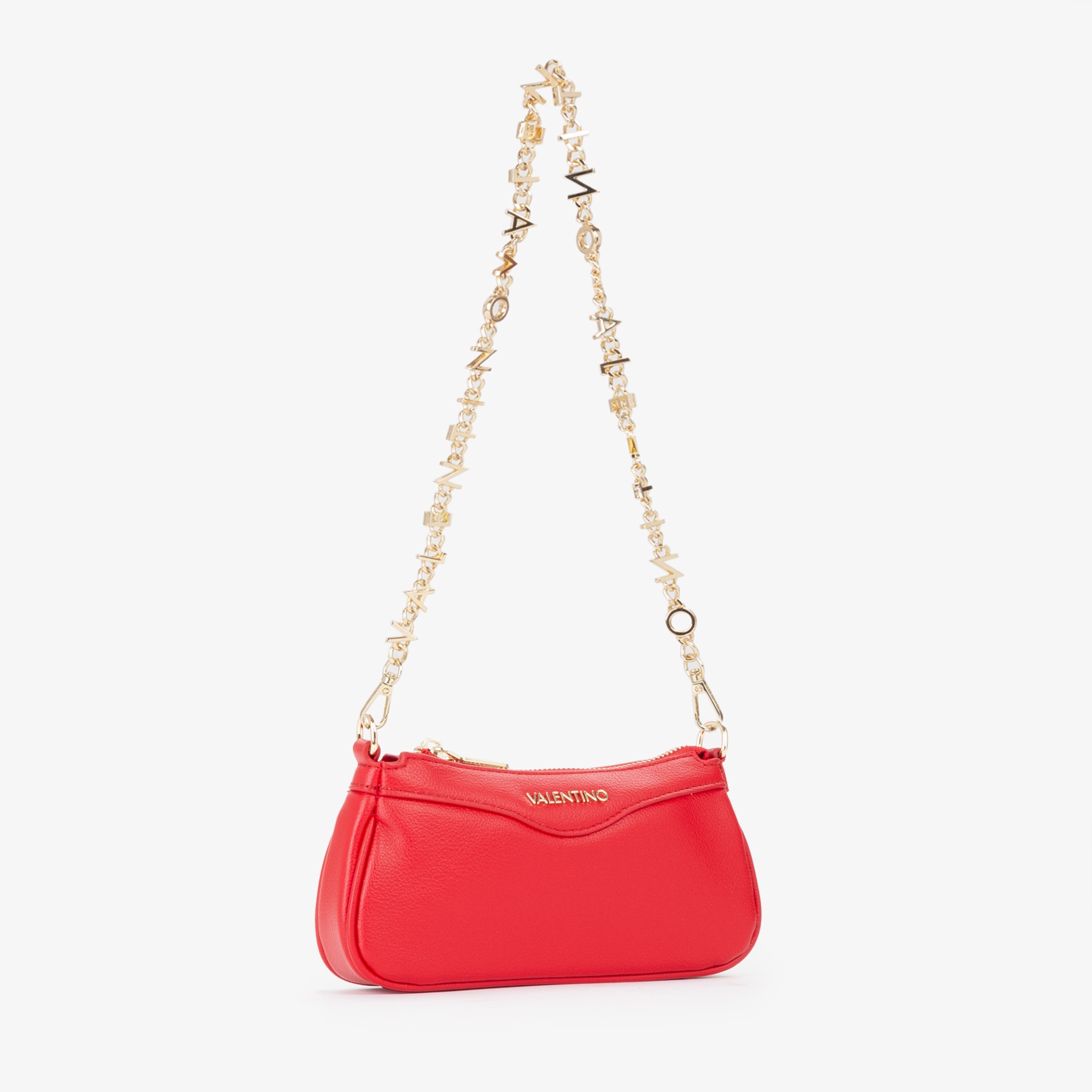 VALENTINO BAGS Sac à bandoulière »ELLY« Damen Abendtasche mit markanter Logoverzierung an der Umhängekette